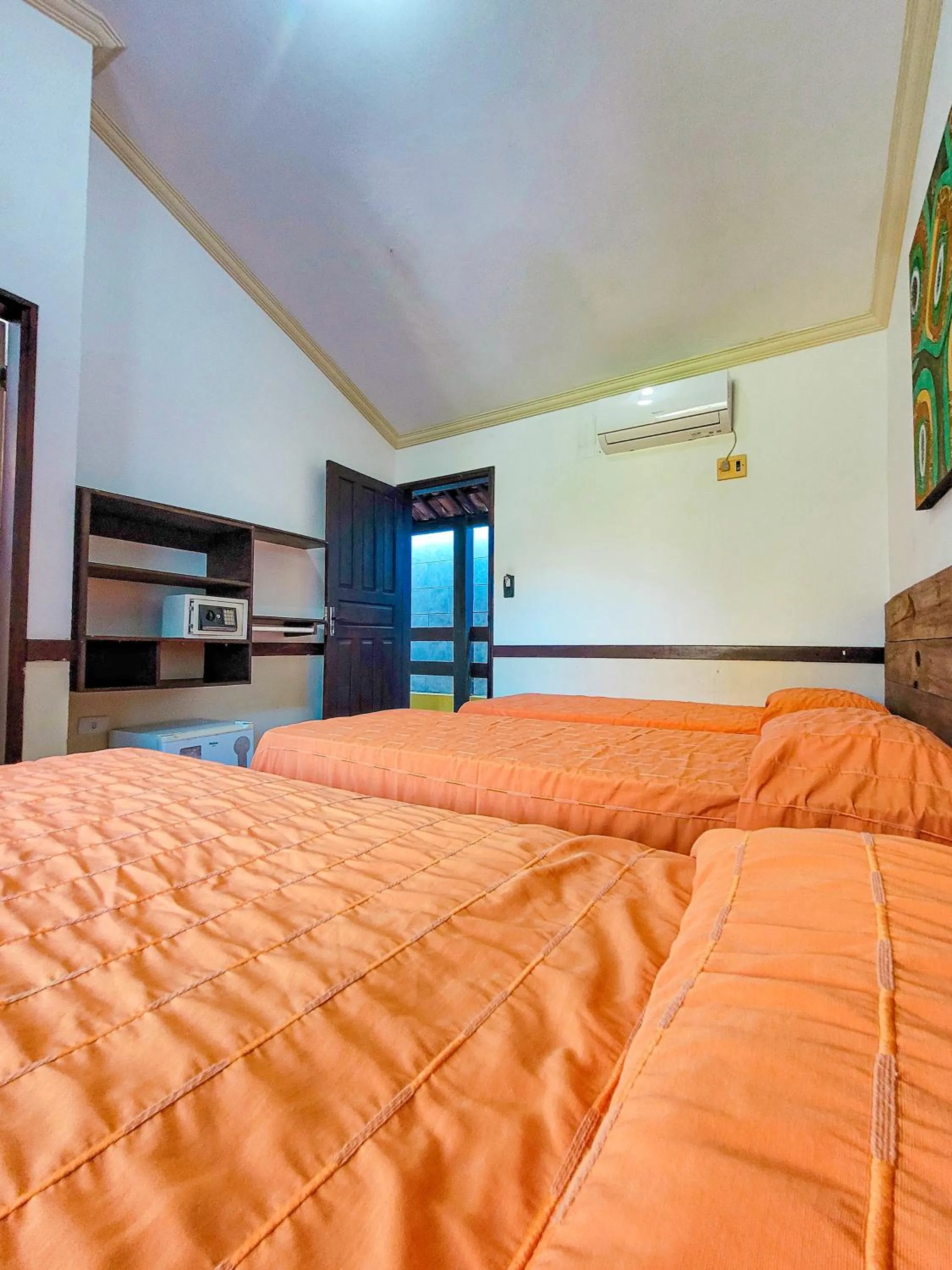 Bedroom, Bed in Aguamarinha Pousada