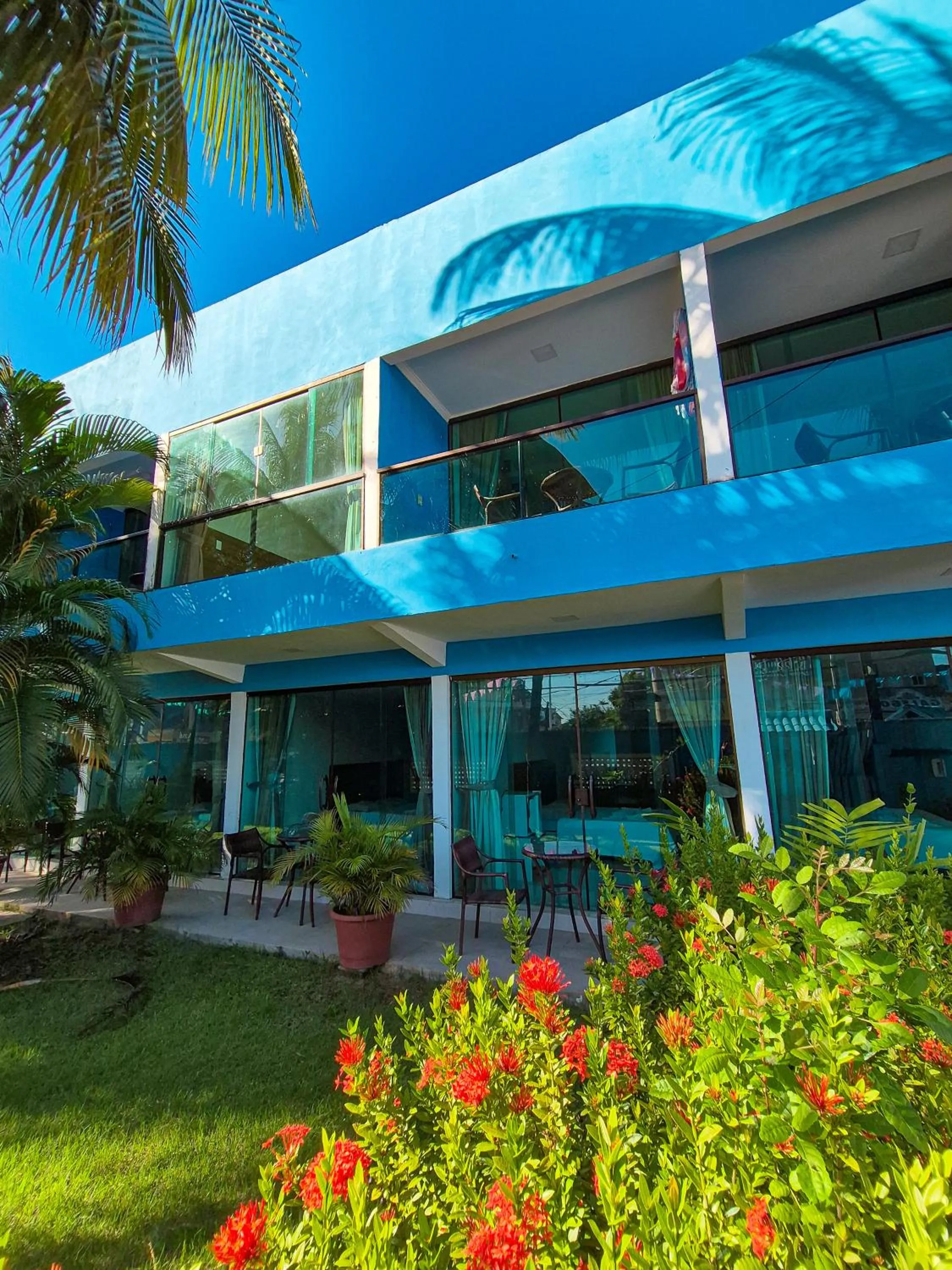 Property building in Pousada Morada Azul