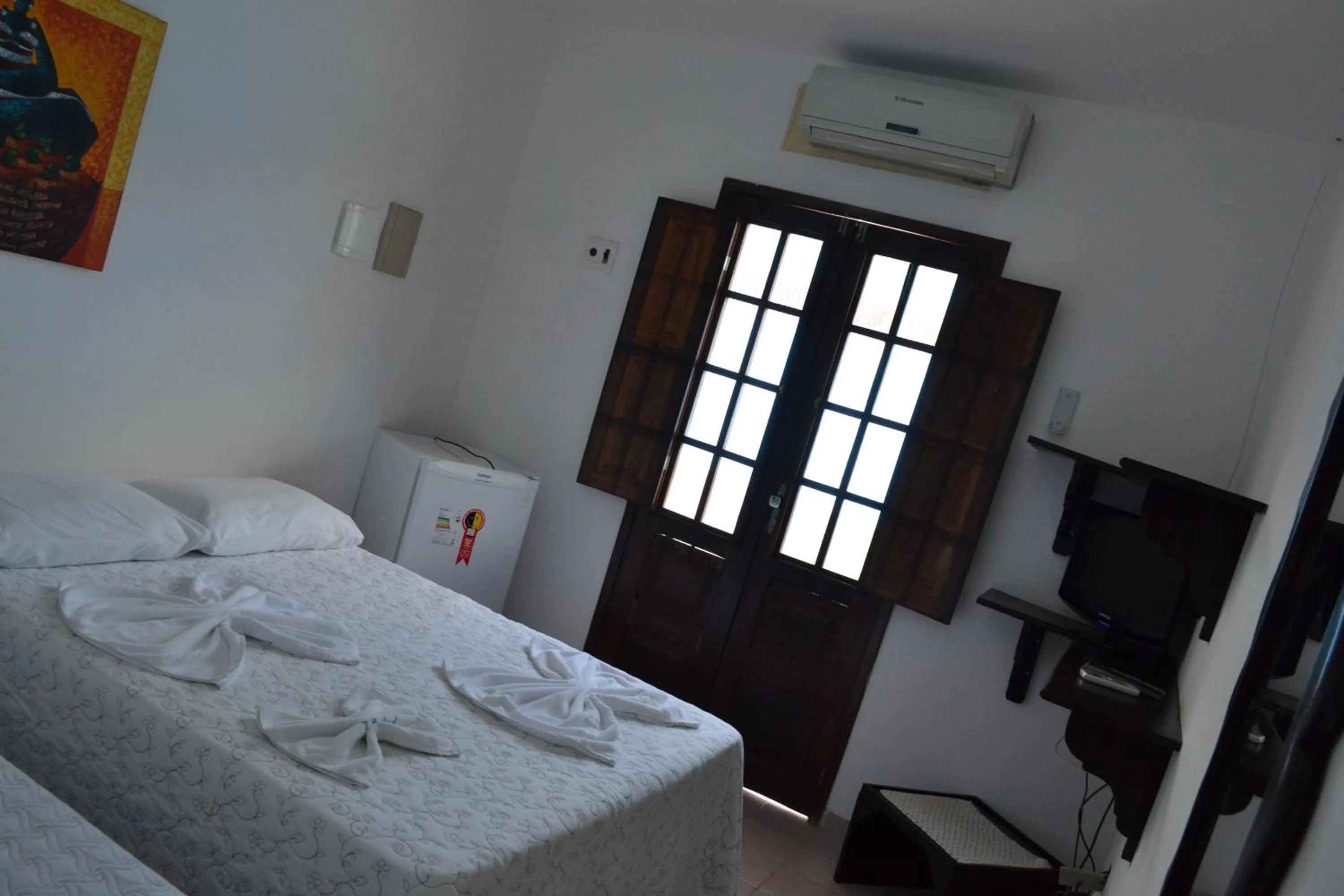 Bed in Pousada Morada Azul