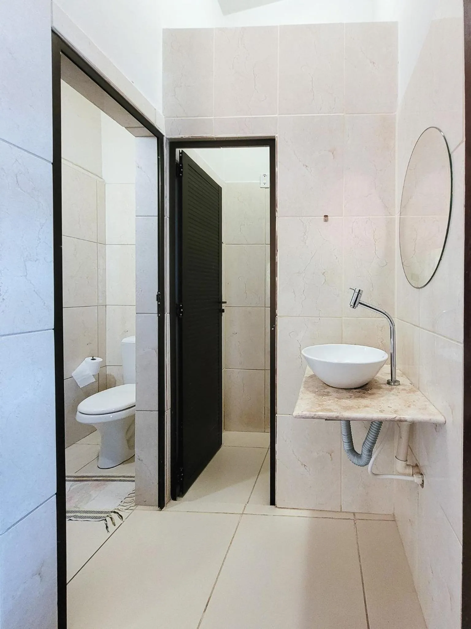 Shower in Pousada Morada Azul