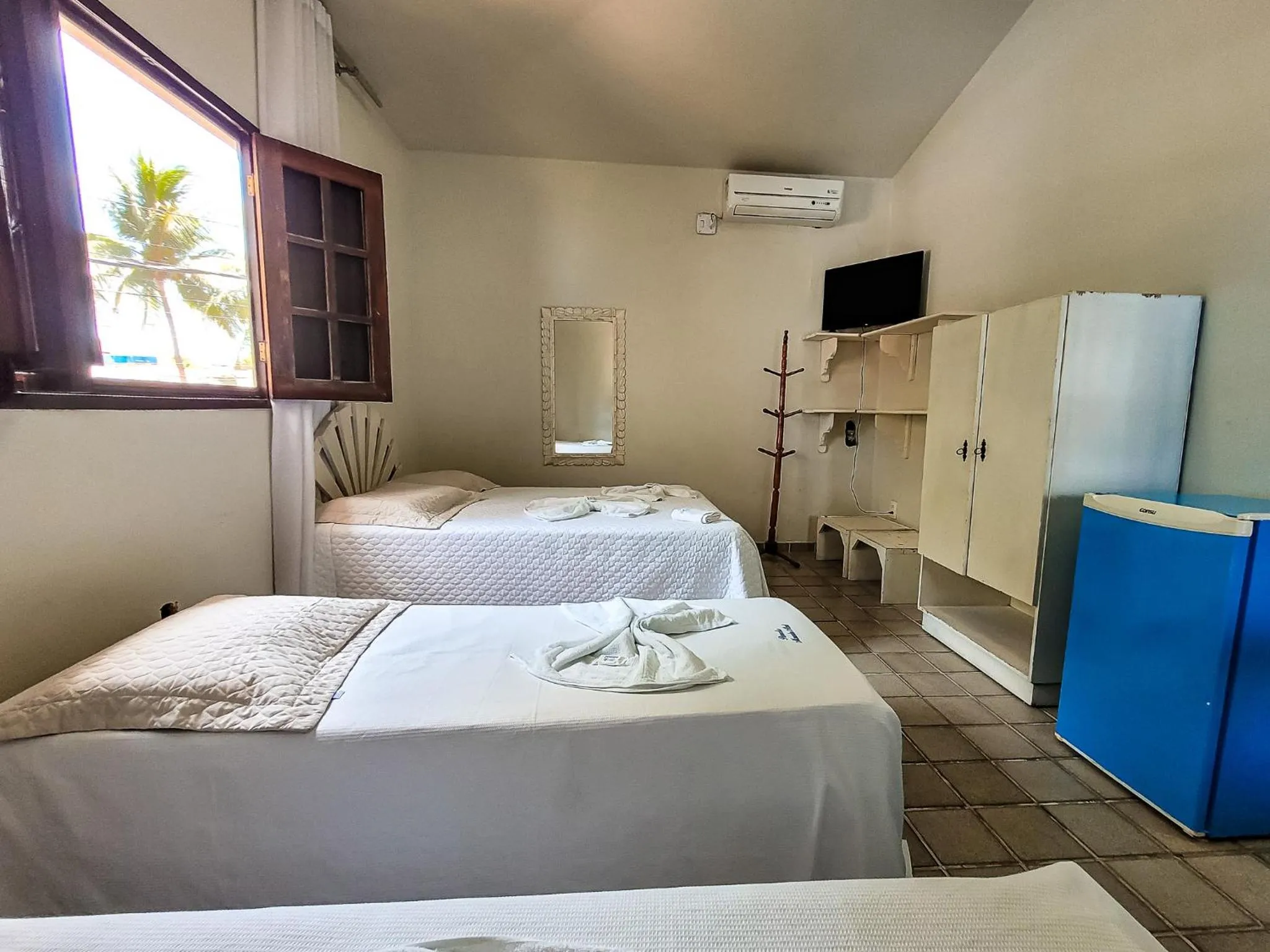 Bed in Pousada Morada Azul