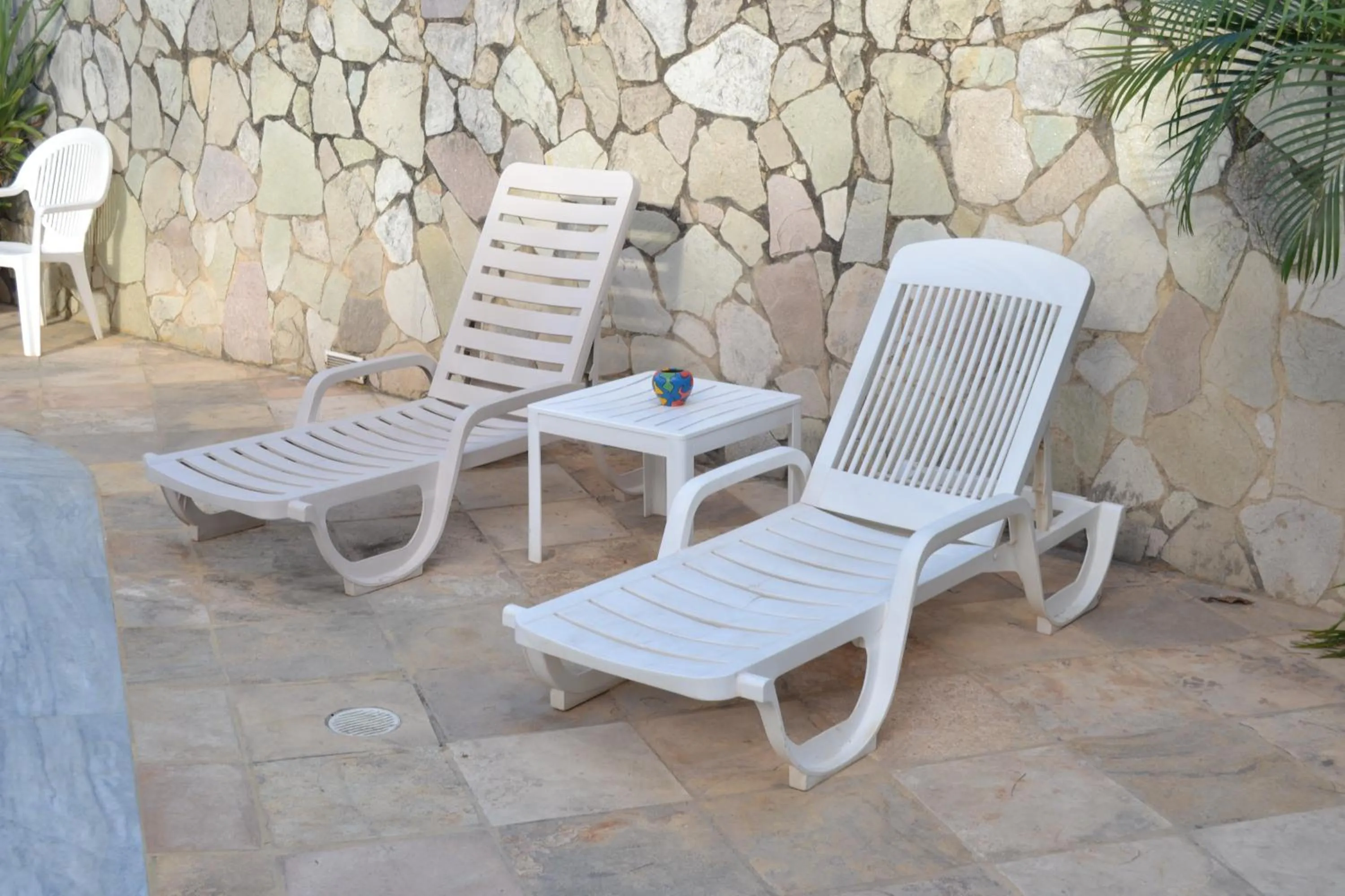 Patio in Pousada Morada Azul