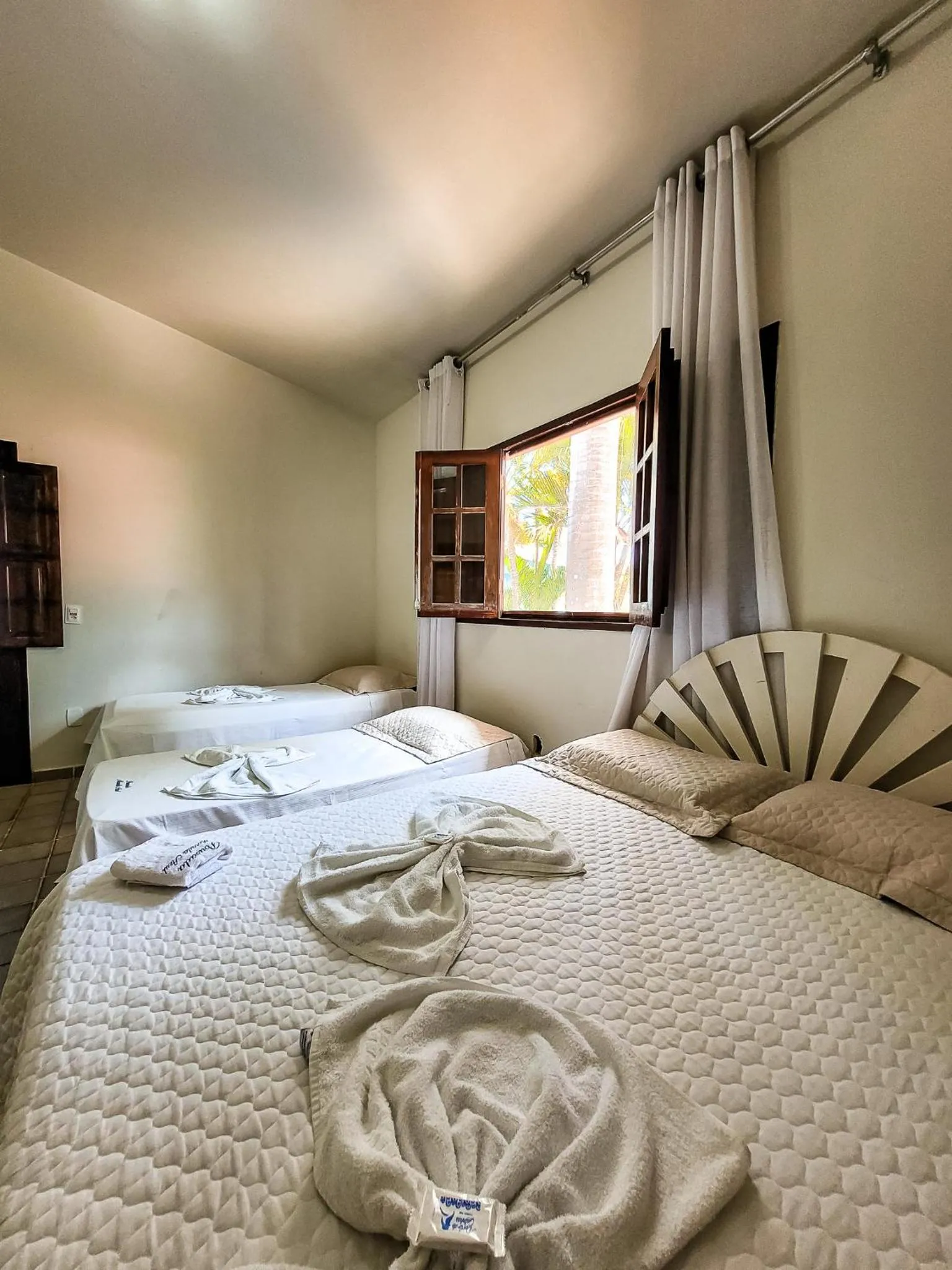 Bed in Pousada Morada Azul