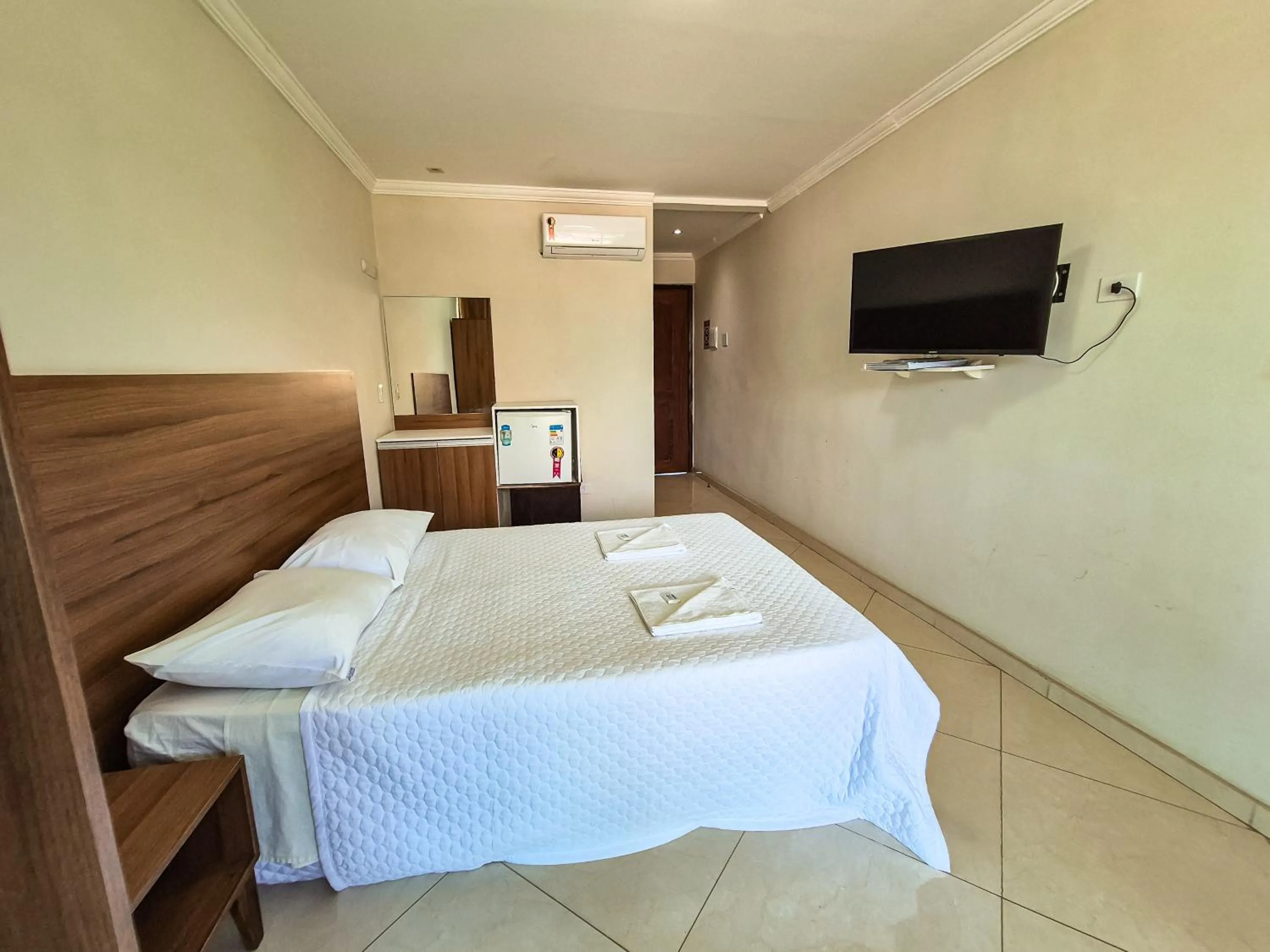 TV and multimedia, Bed in Pousada Morada Azul