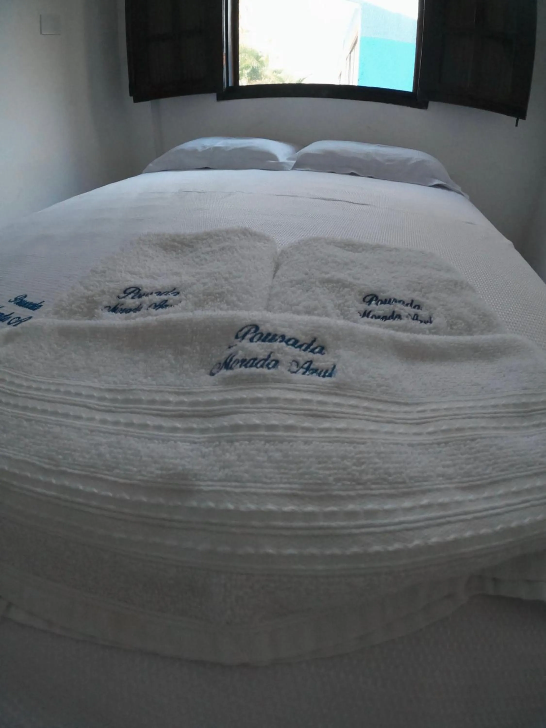 Bed in Pousada Morada Azul