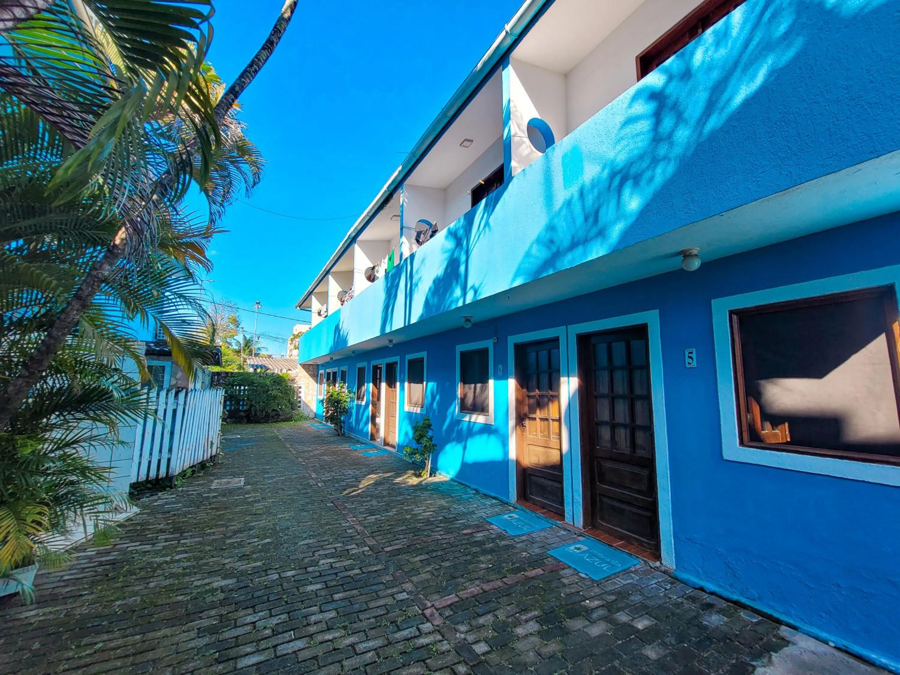Property building in Pousada Morada Azul