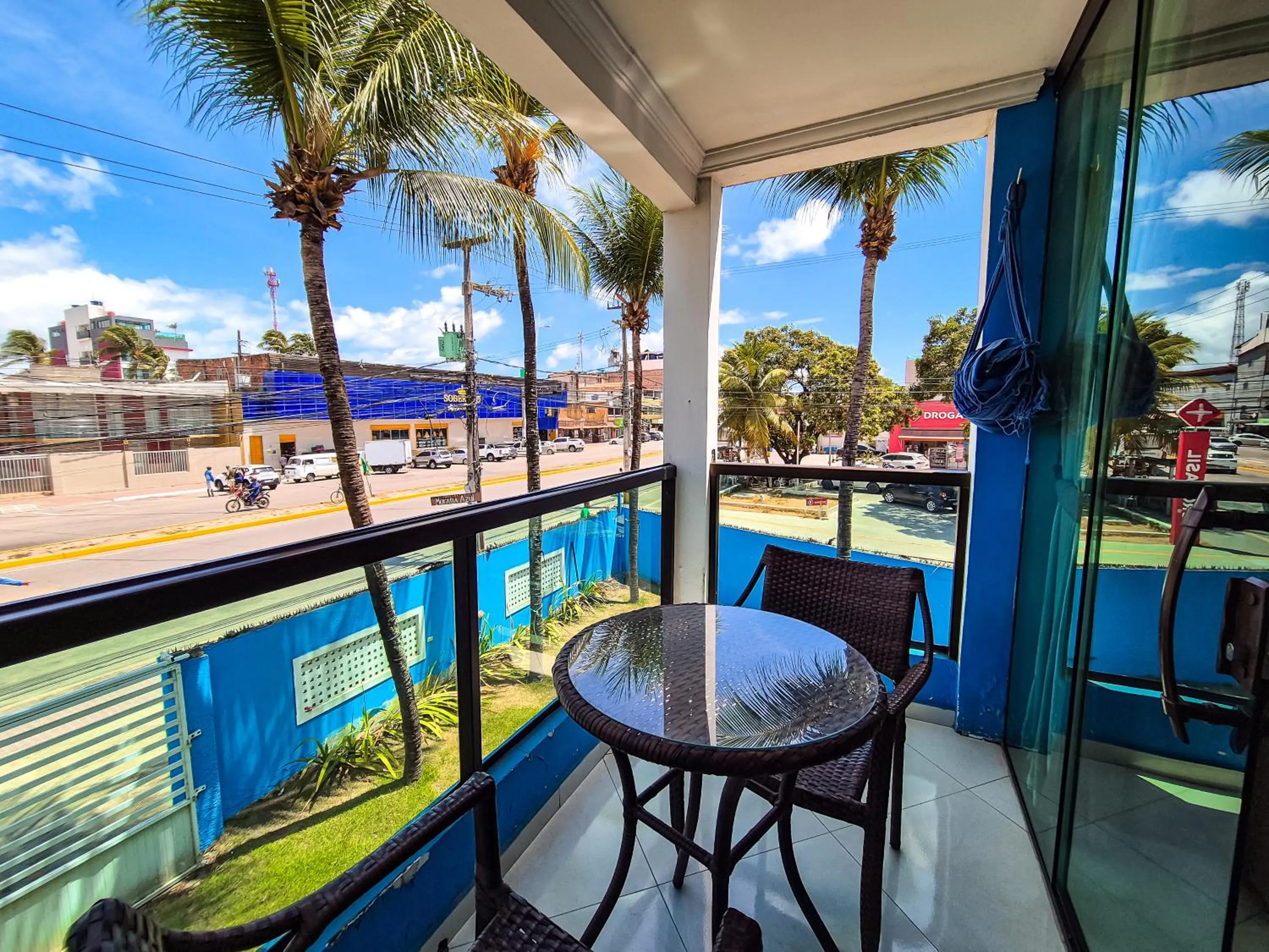 Balcony/Terrace in Pousada Morada Azul