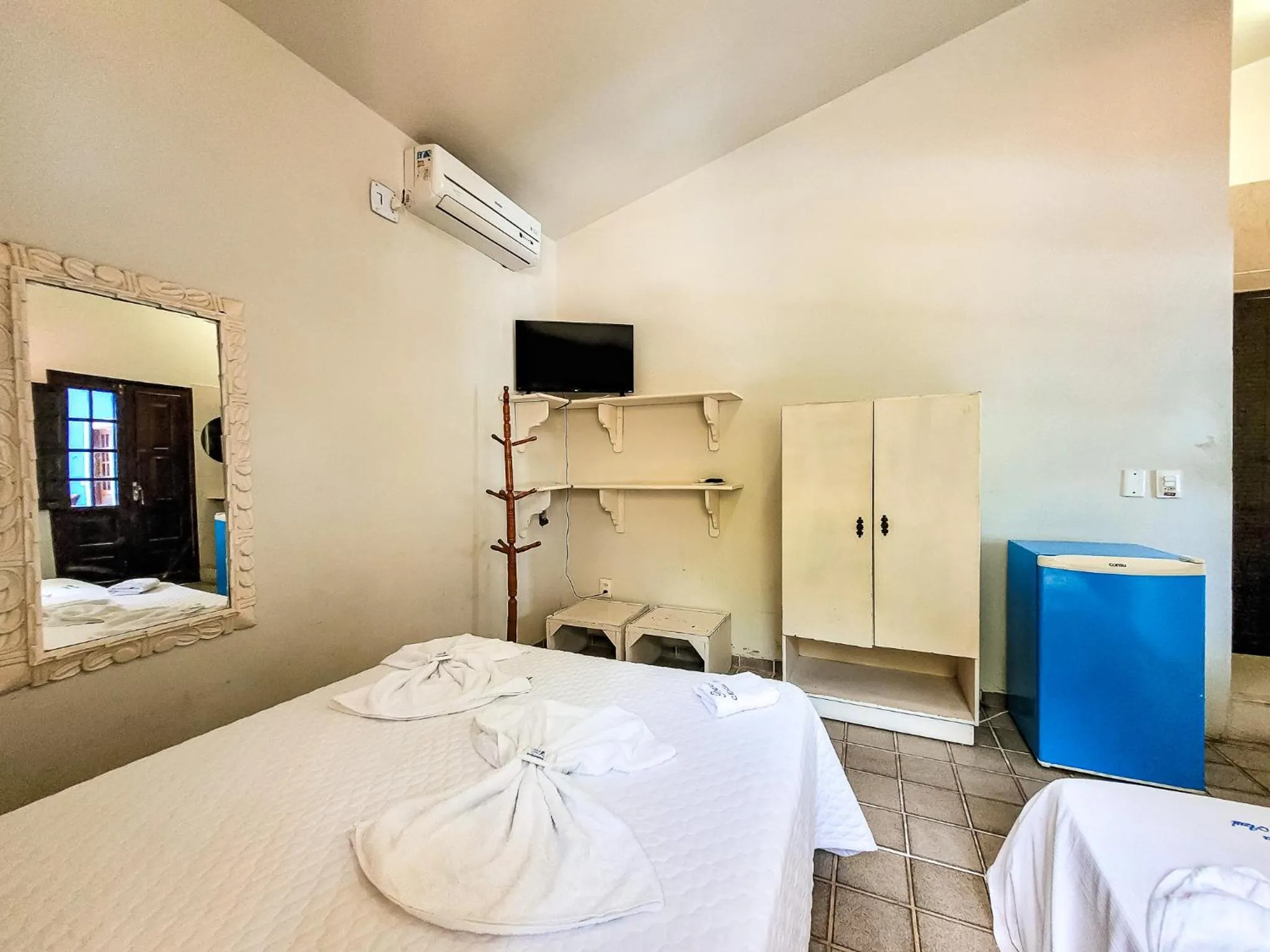 Bed in Pousada Morada Azul