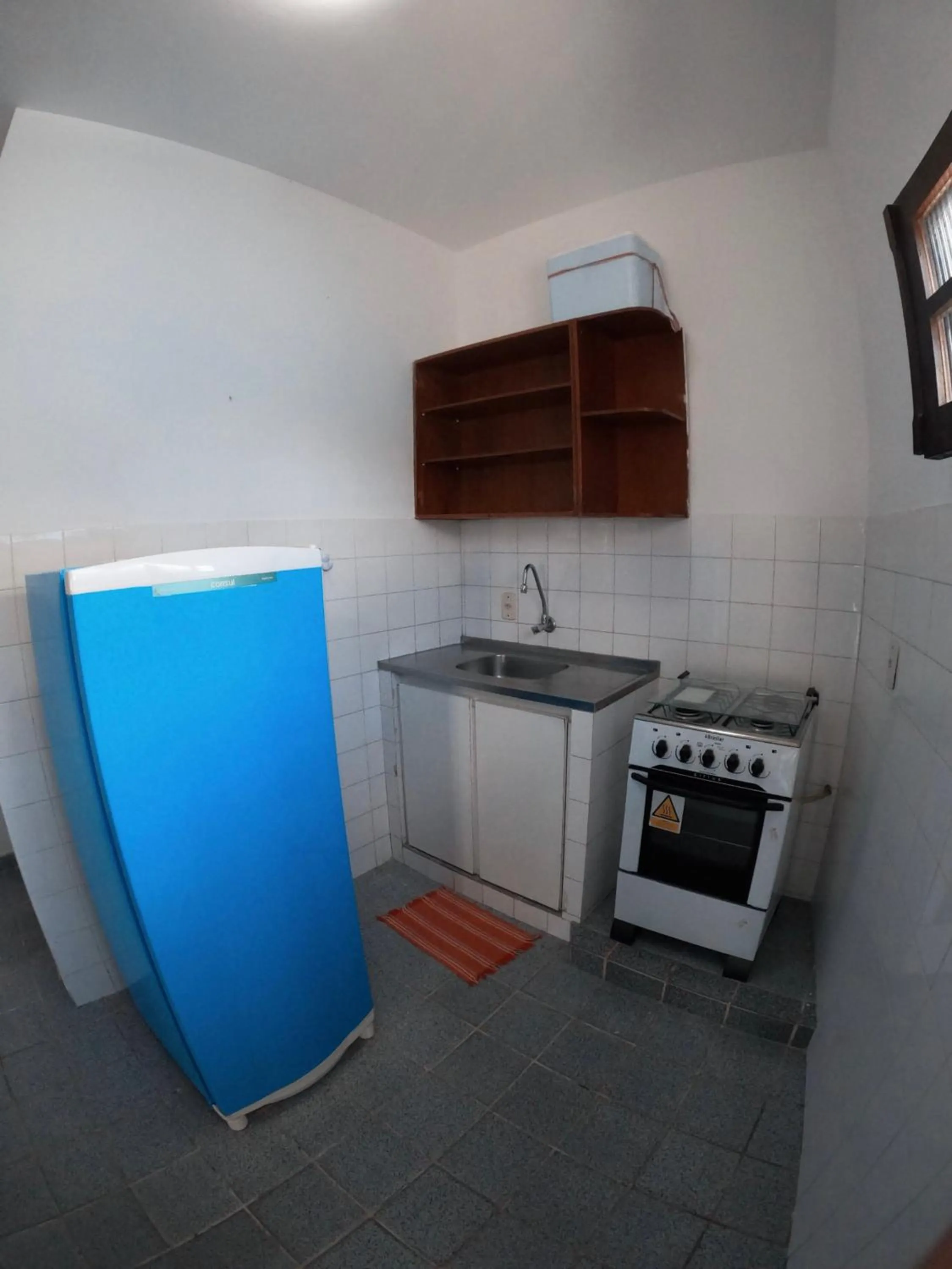 Kitchen or kitchenette in Pousada Morada Azul
