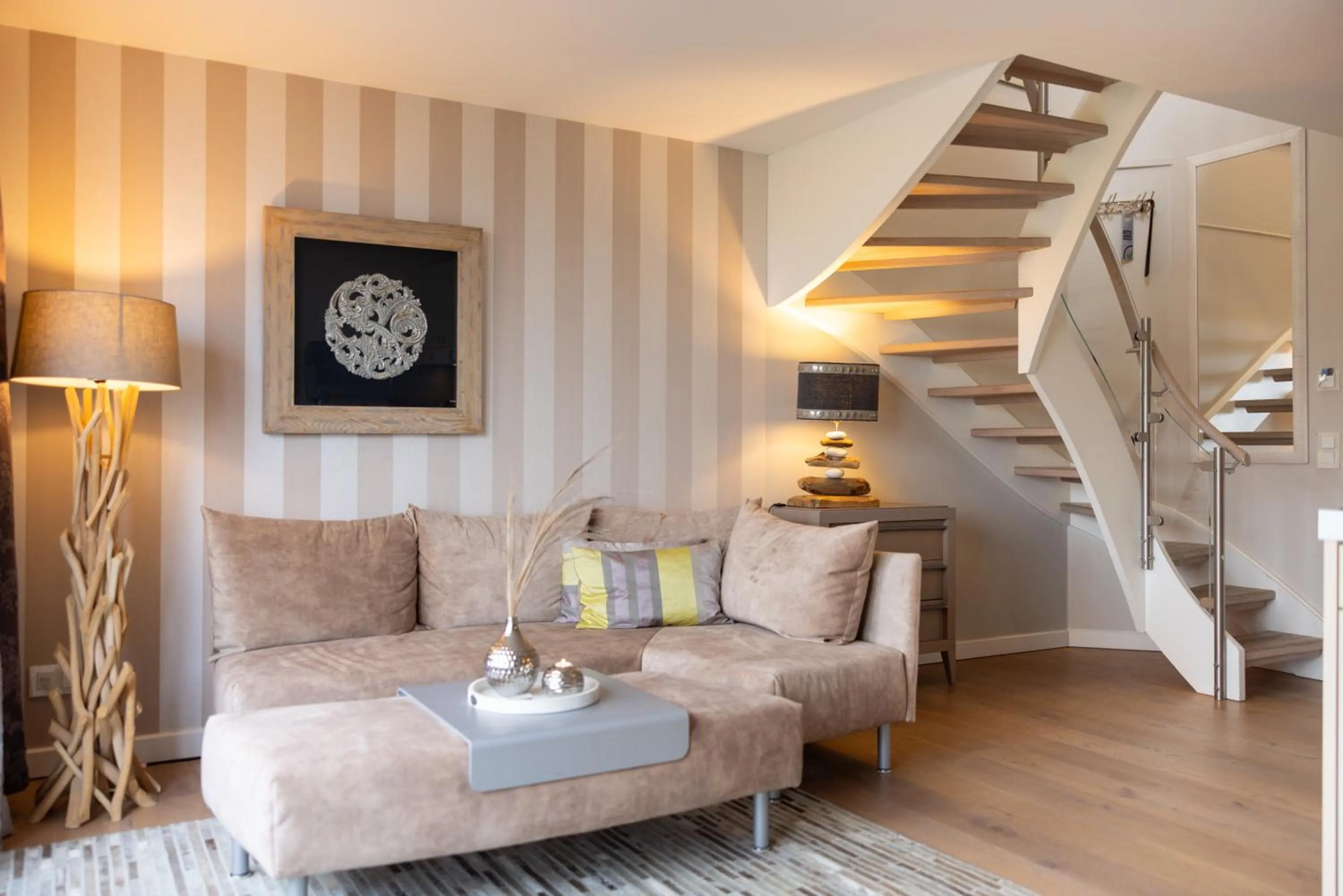 Living room in Hotel STRAND am Königshafen