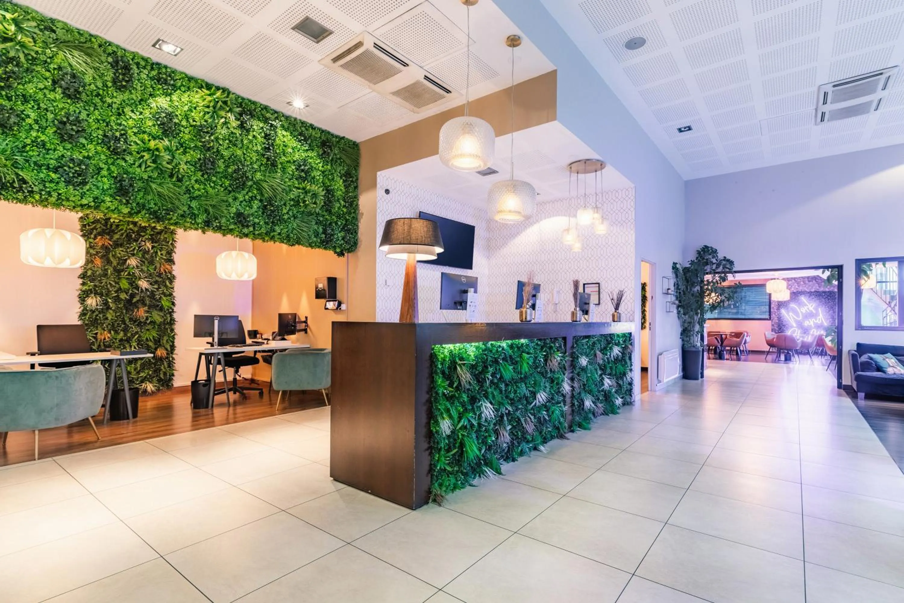 Lobby or reception in Appart'City Collection Paris Grande Bibliothèque