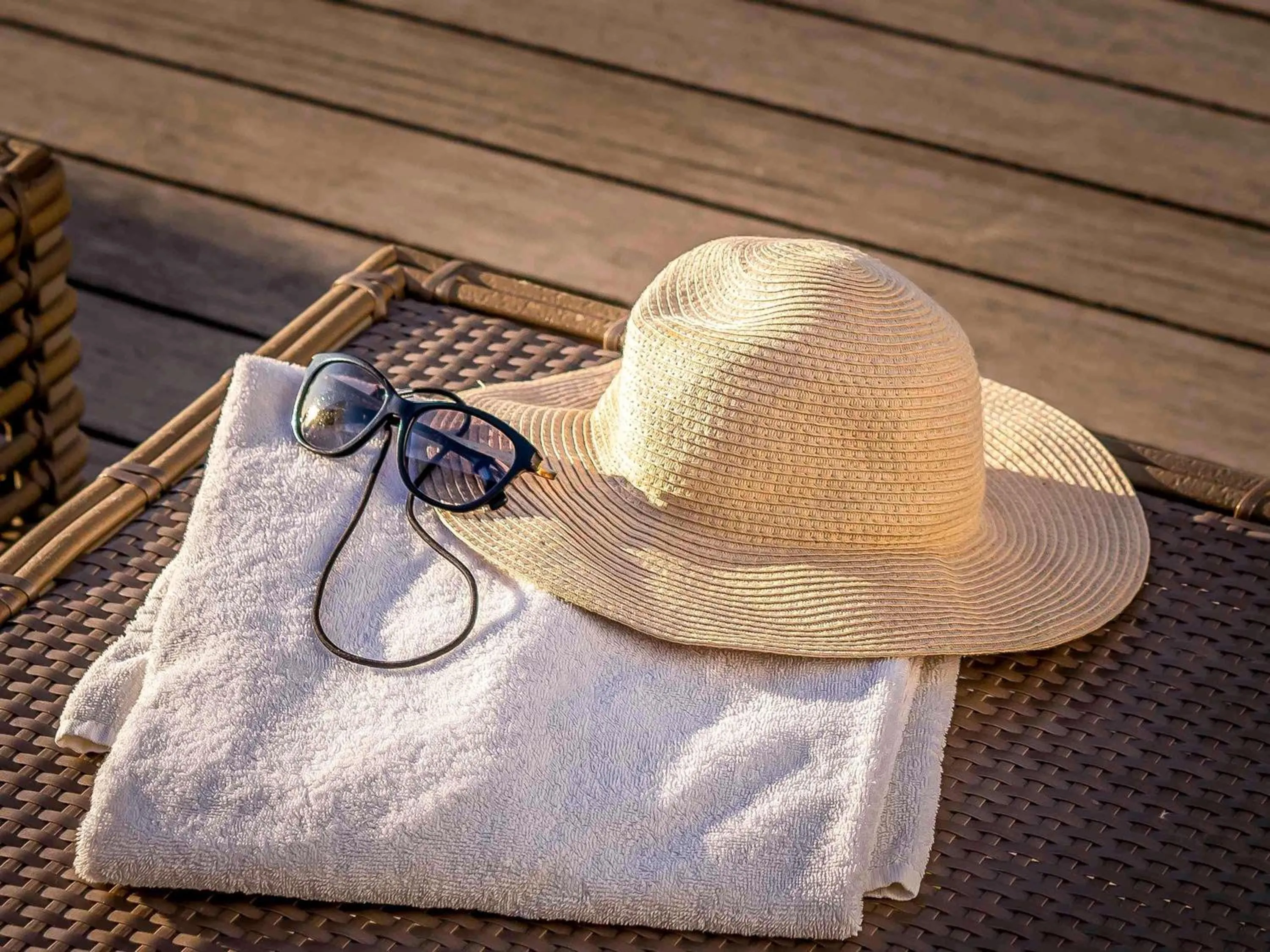 Pool view in Pullman Vina del Mar San Martin