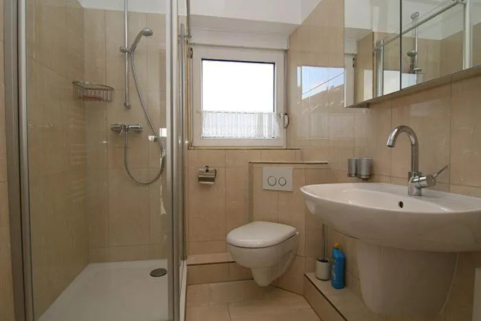 Bathroom in Haus Möwe Wohnung Gonnermann