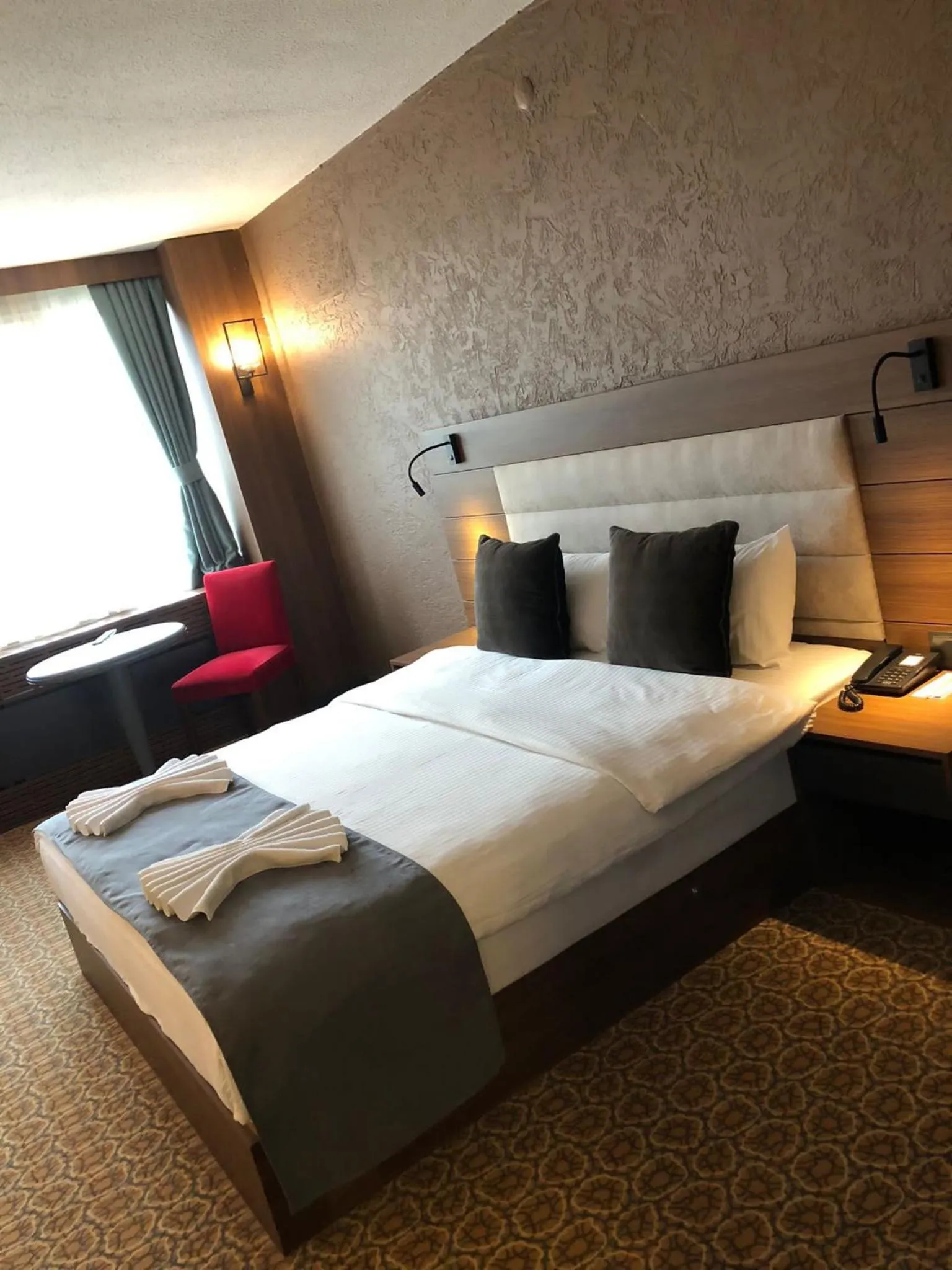 Bed in Hotel Kırcı Termal & Spa