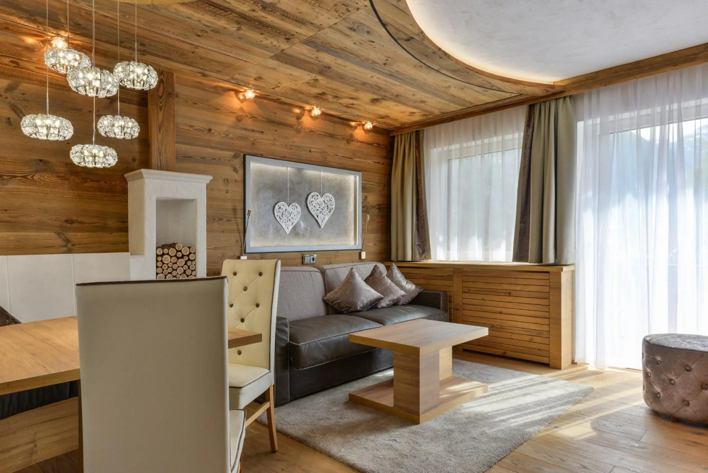 Decorative detail in Oberlechtaler Hof Boutique Hotel