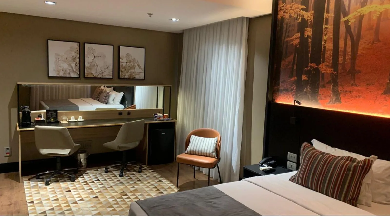 Bedroom, Bed in ArtHotel Transamerica Collection