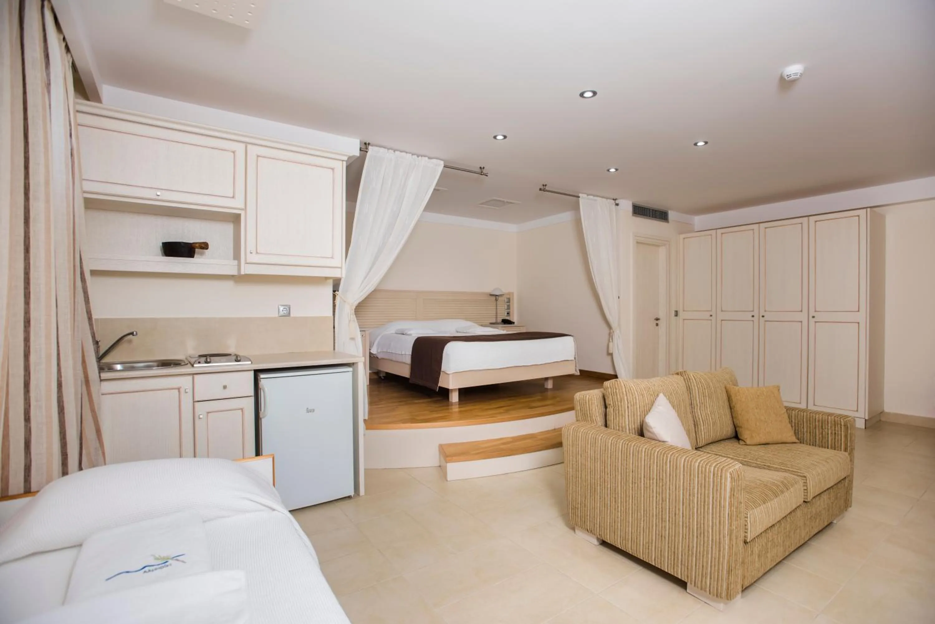 Bedroom, Bed in Almiriki Chios Rooms & Apartments