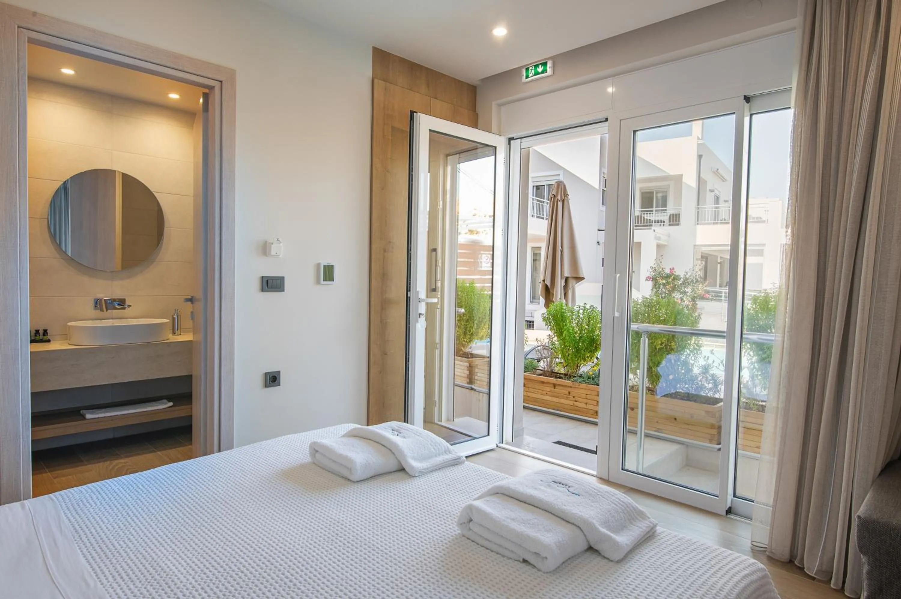 Bedroom, Bed in Almiriki Chios Rooms & Apartments