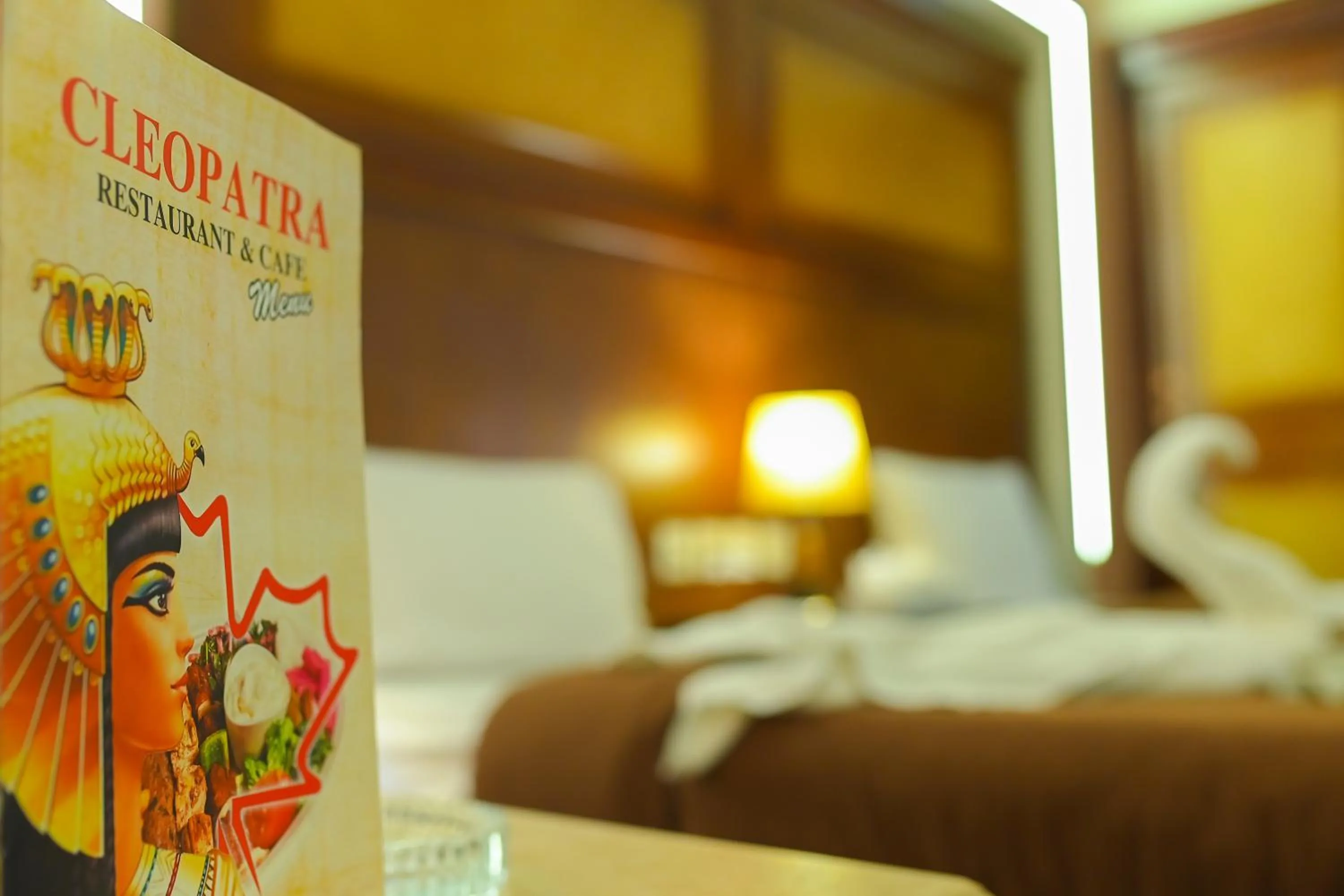 Bedroom, Bed in Cleopatra Hotel