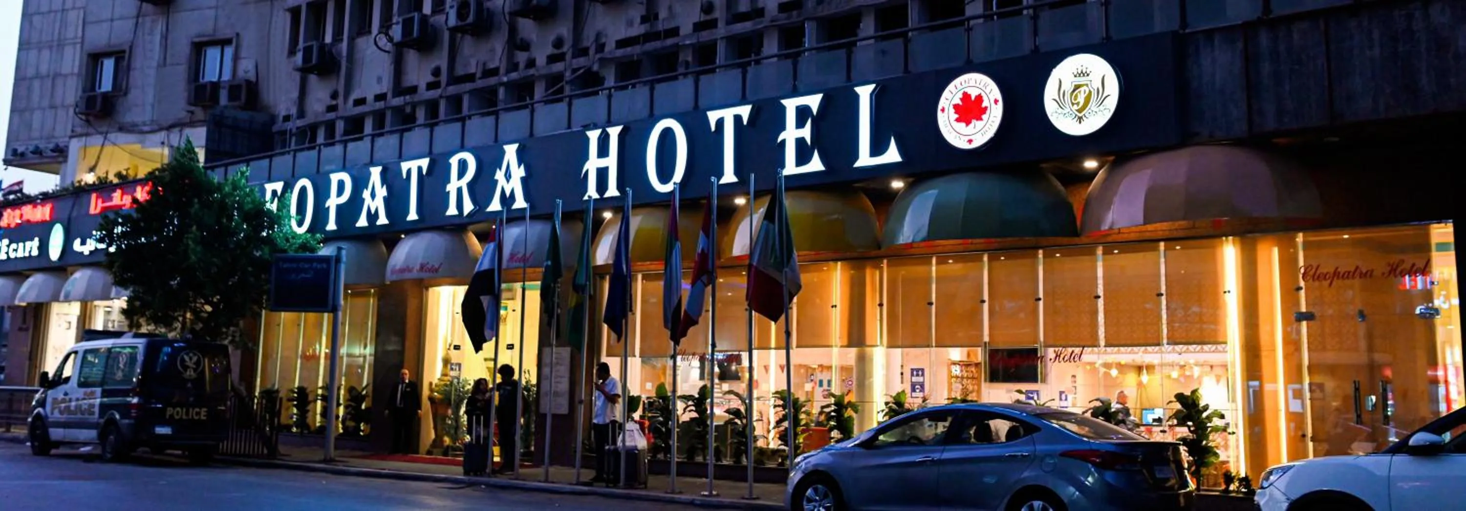 Property building in Cleopatra Hotel