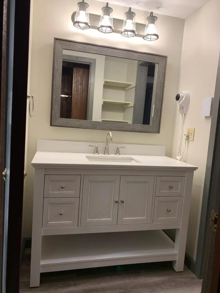 Bathroom in Ski in/out Spruce Glen Townhomes on Great Eastern Trail