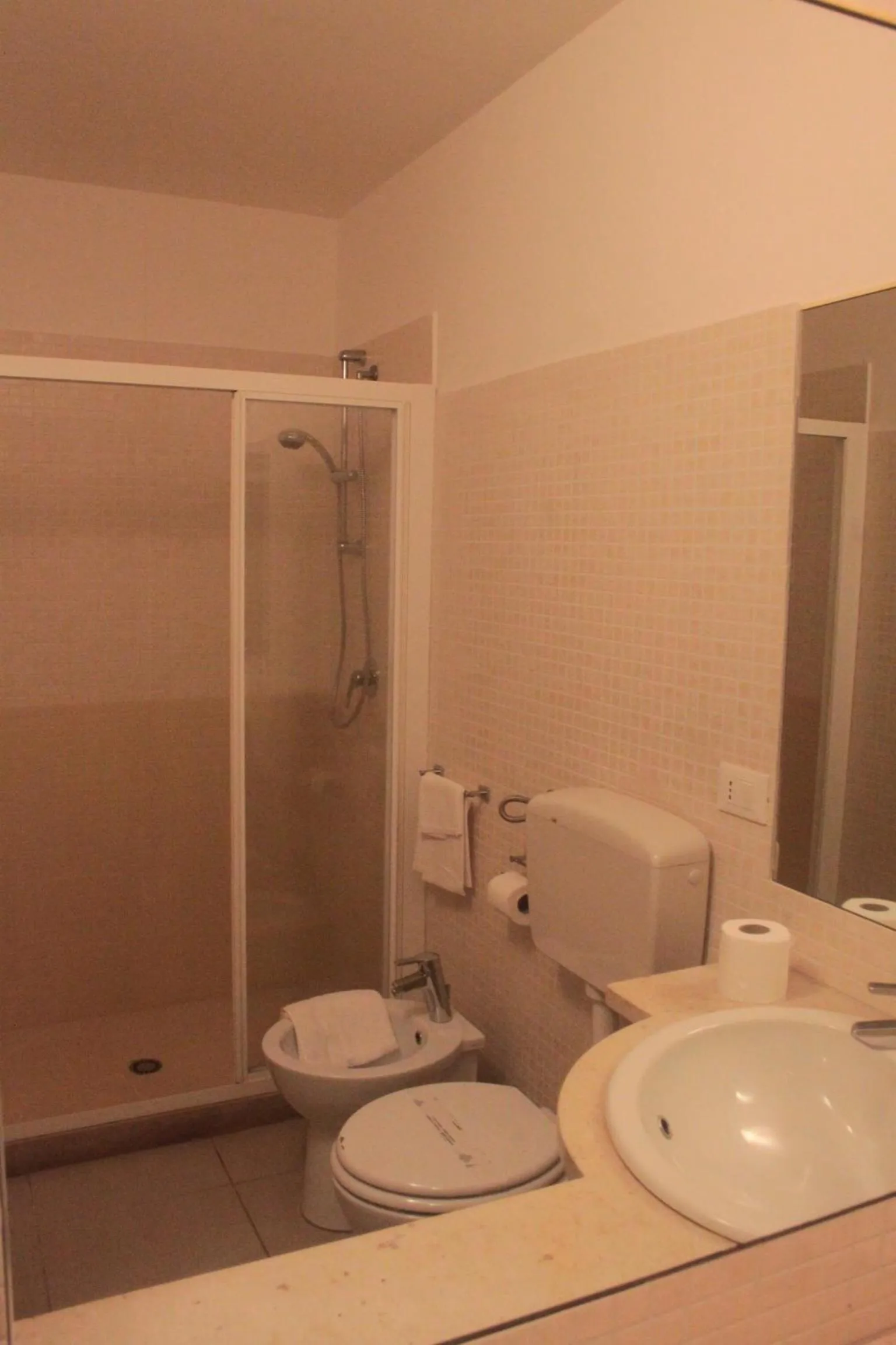 Bathroom in Hotel Baia Del Sole