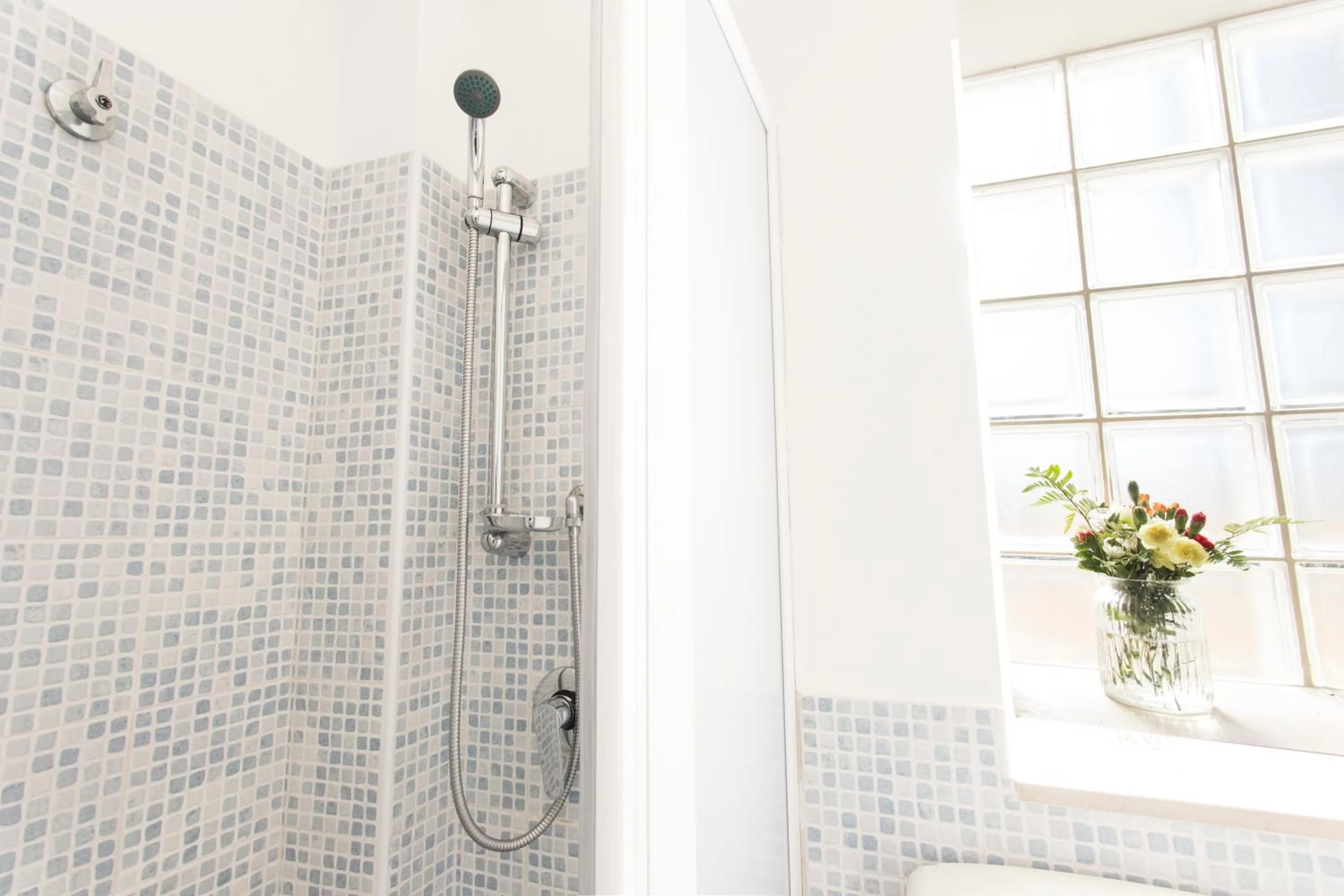 Shower in Hotel Baia Del Sole