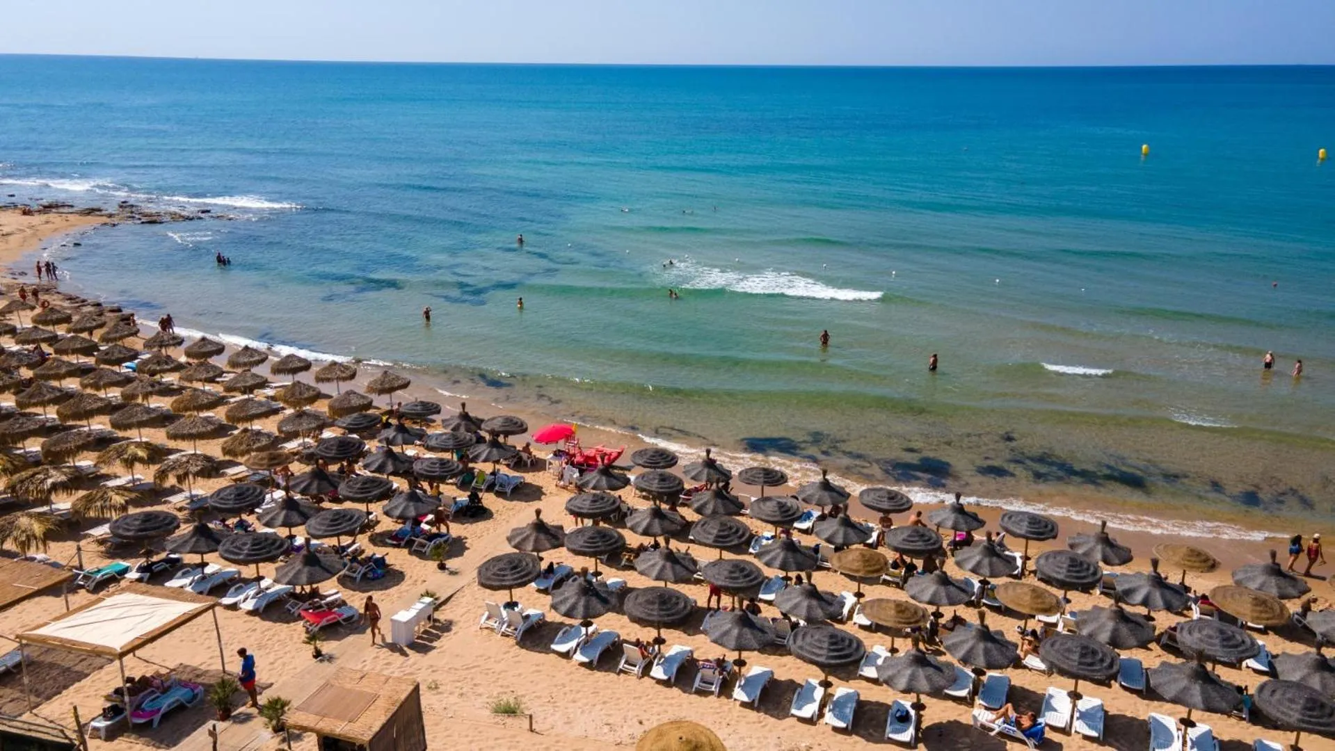 Beach in Hotel Baia Del Sole