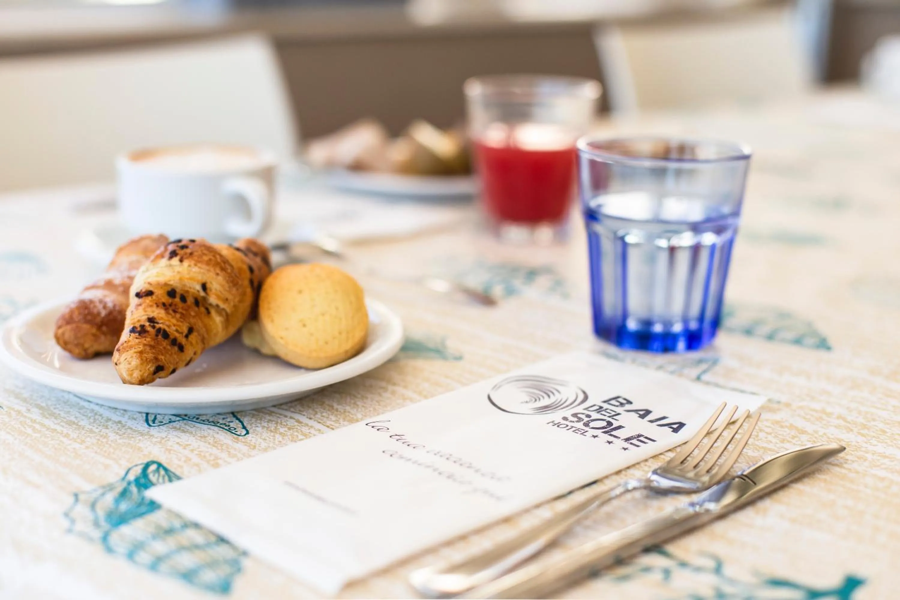 Breakfast in Hotel Baia Del Sole