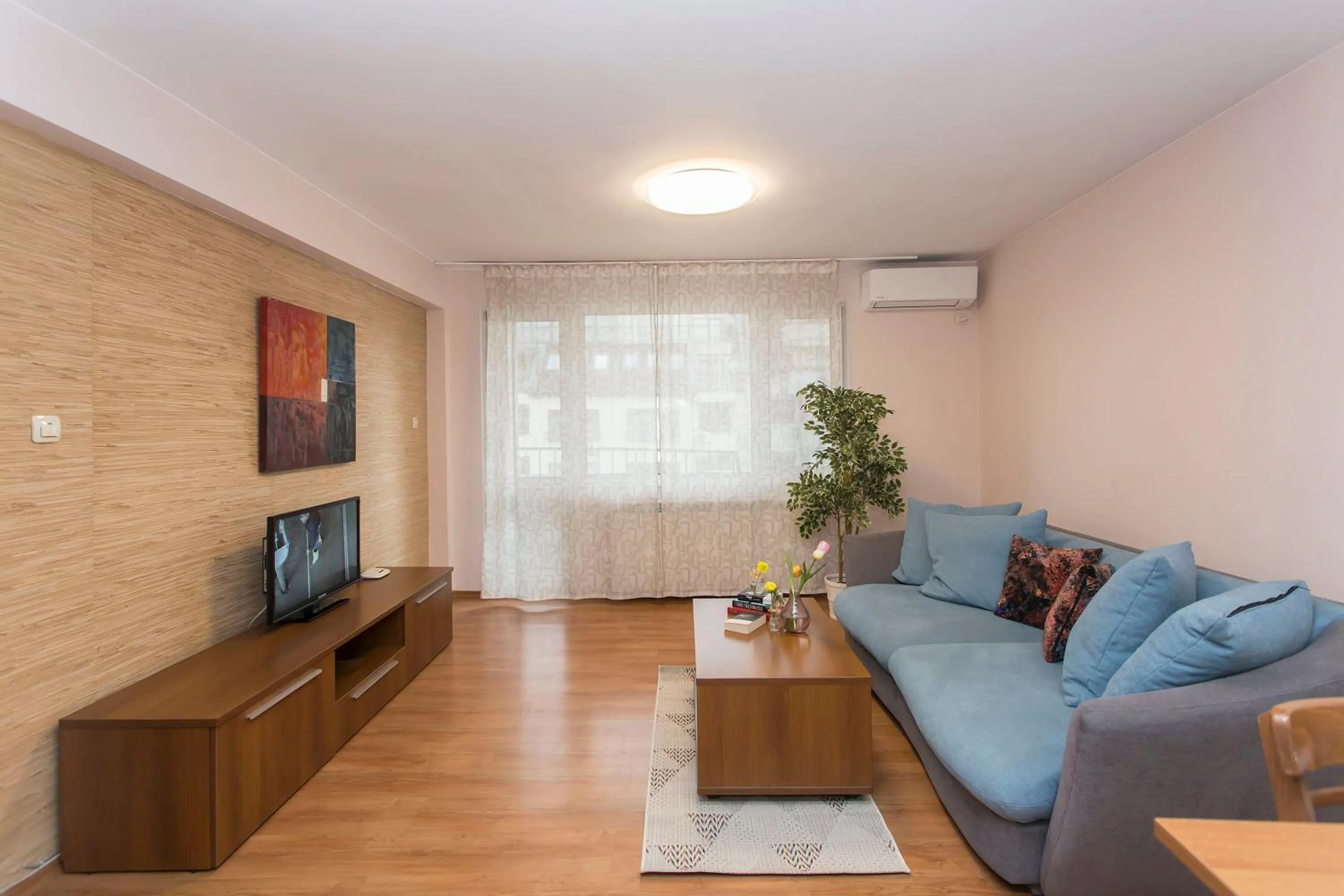 Living room in Sofia Central Hotel Apartments