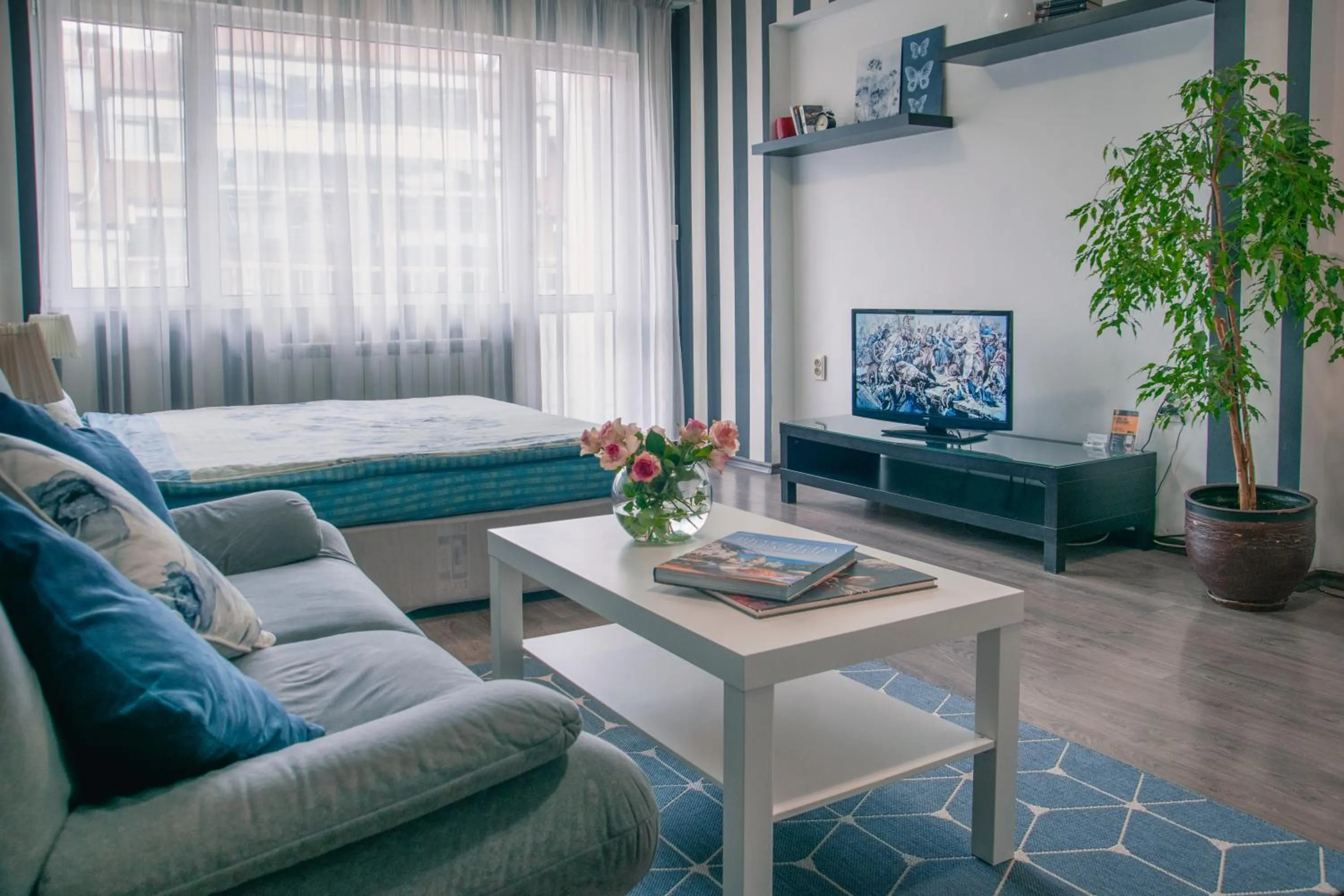 TV and multimedia in Sofia Central Hotel Apartments
