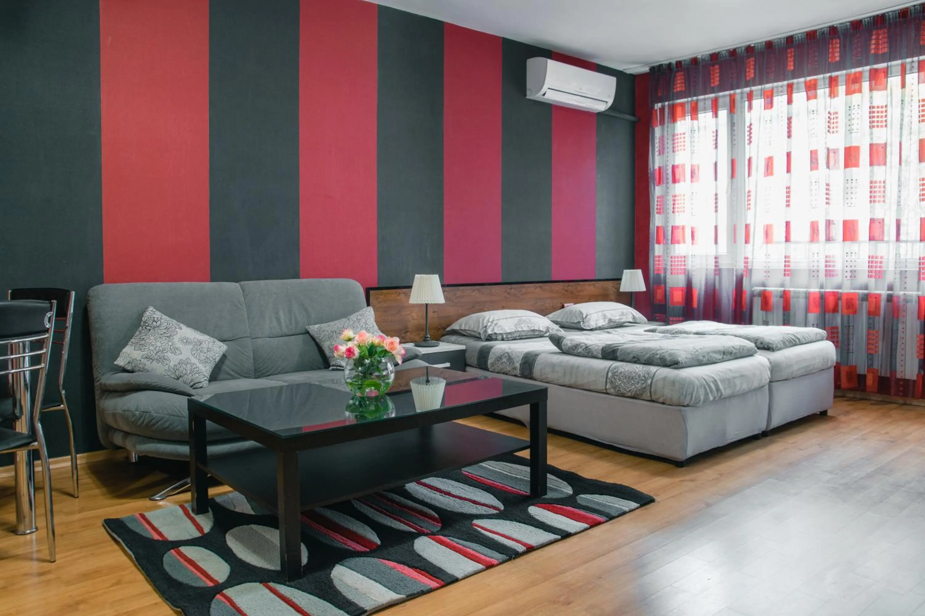 Living room in Sofia Central Hotel Apartments