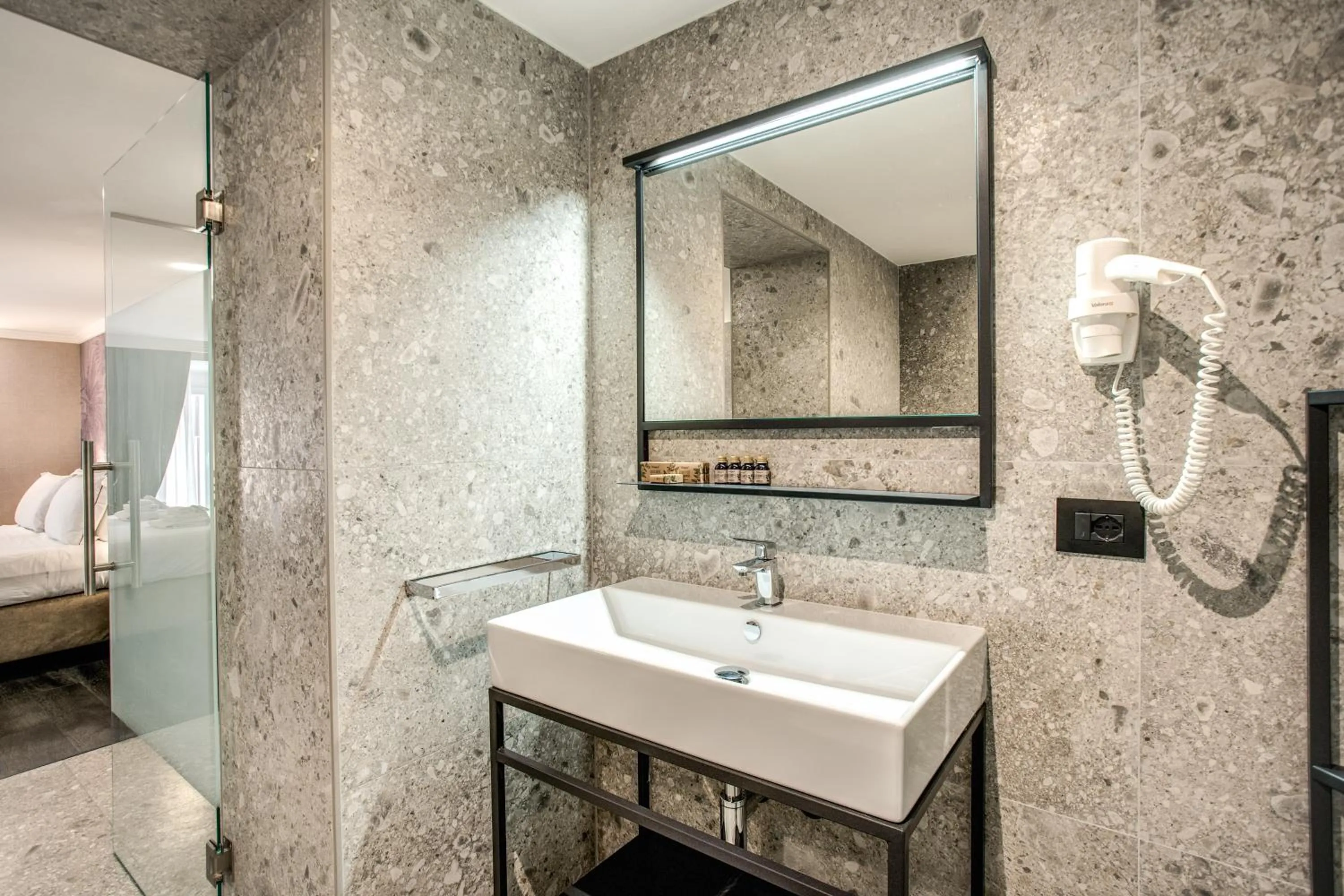 Bathroom in PAX hotel