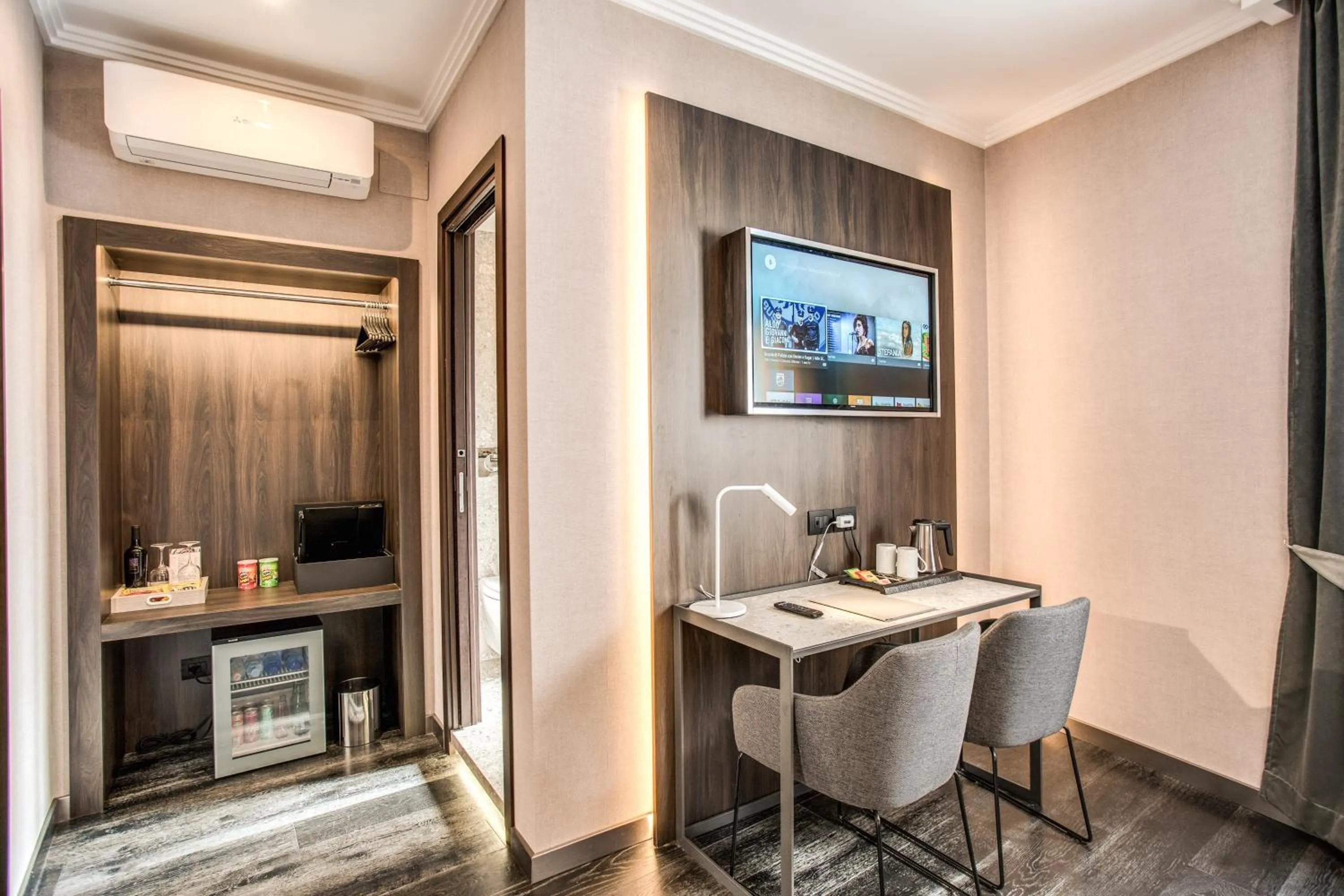 Seating area in PAX hotel