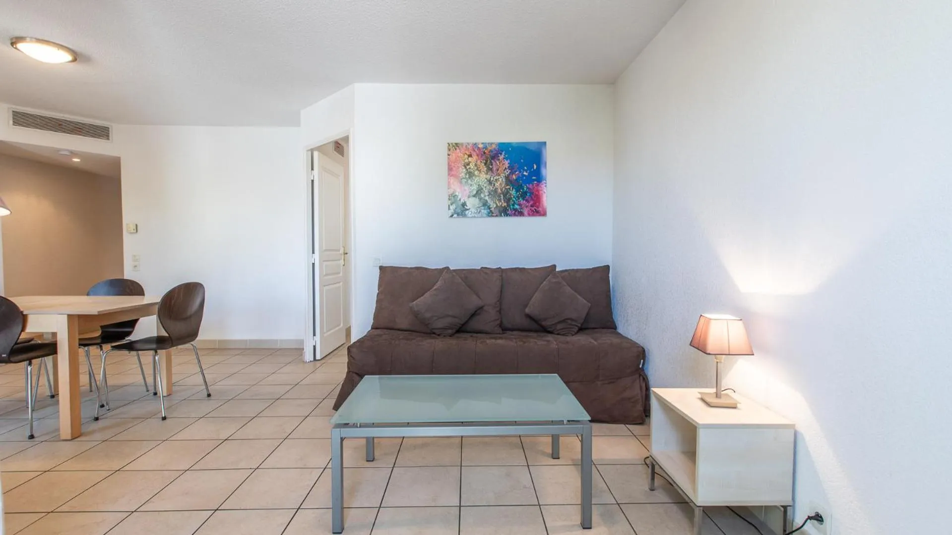 Living room in Vacancéole - Résidence Le Crystal