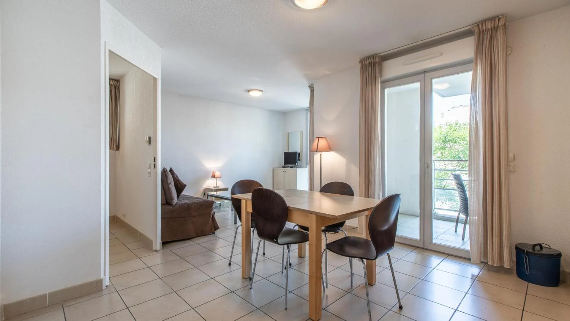 Living room in Vacancéole - Résidence Le Crystal