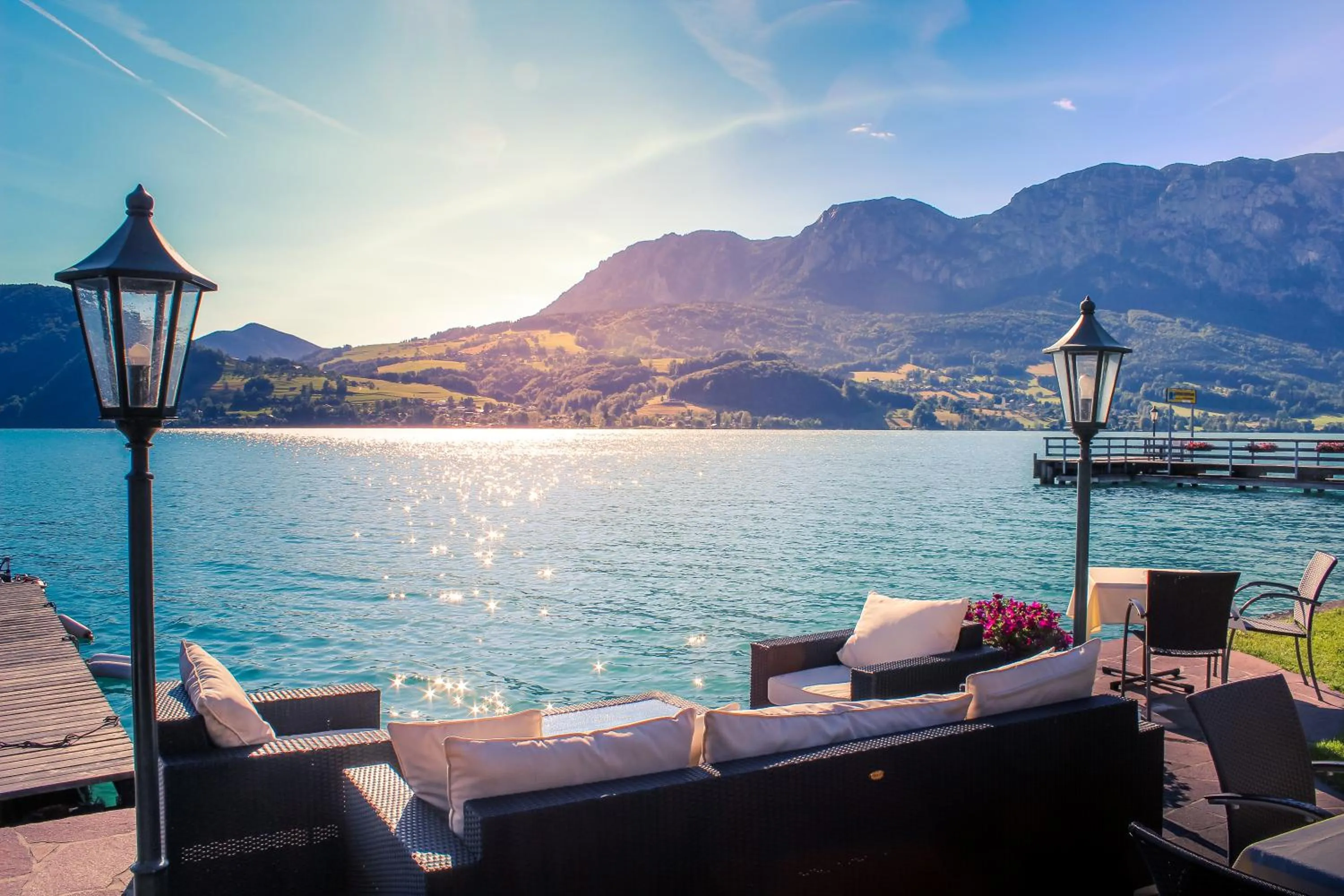 Restaurant/places to eat in Hotel Stadler am Attersee