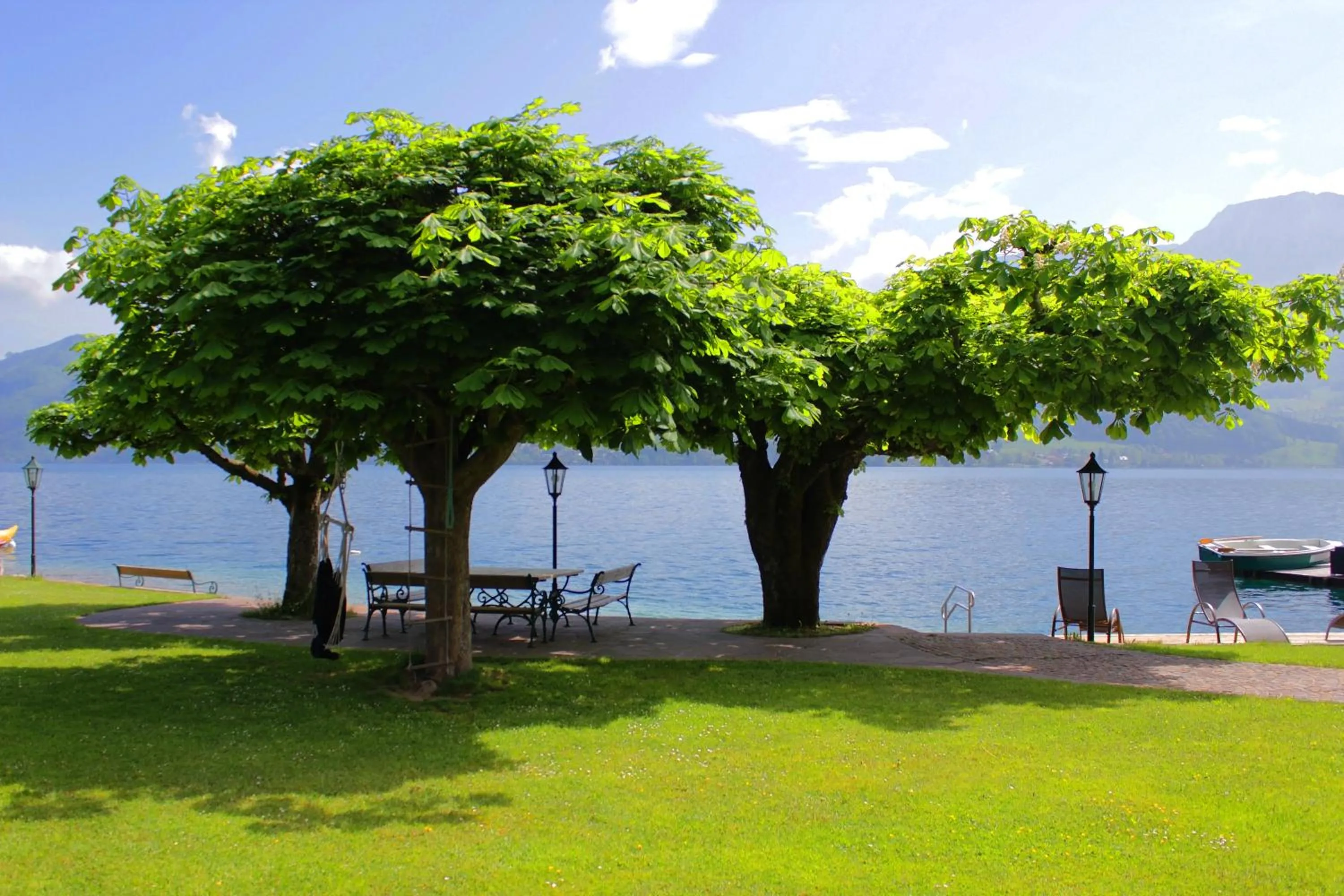 Garden in Hotel Stadler am Attersee