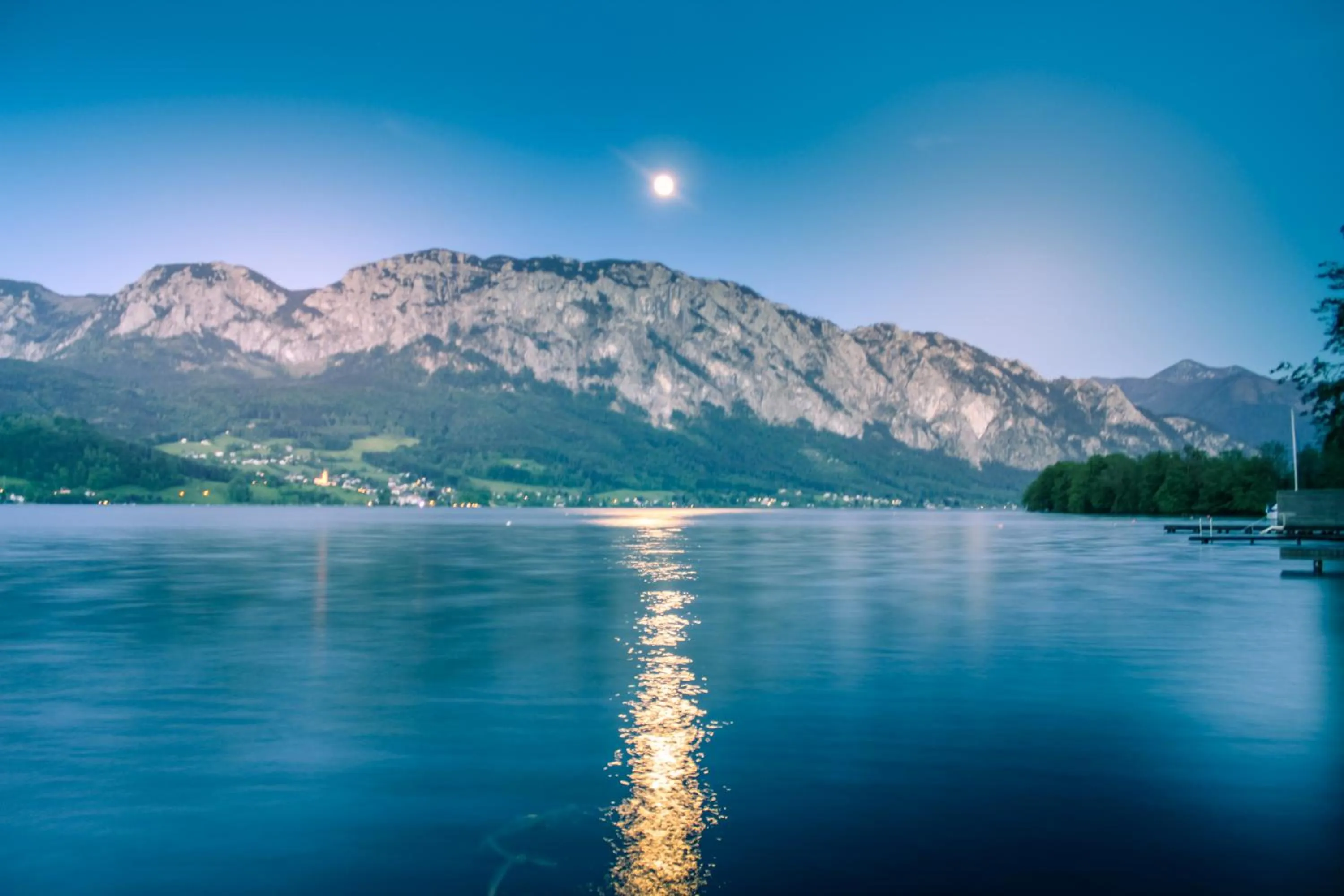 Lake view in Hotel Stadler am Attersee