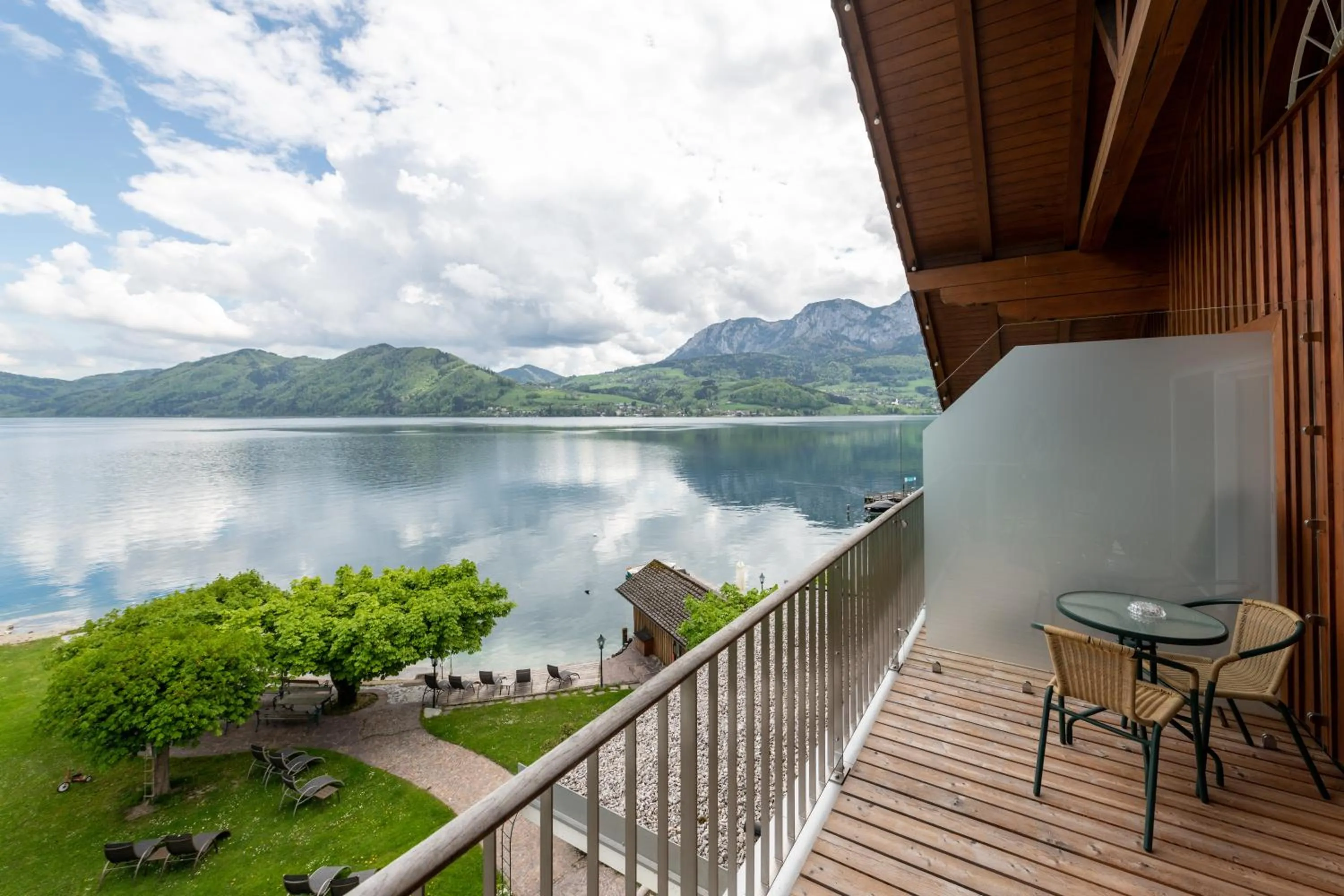 Lake view in Hotel Stadler am Attersee