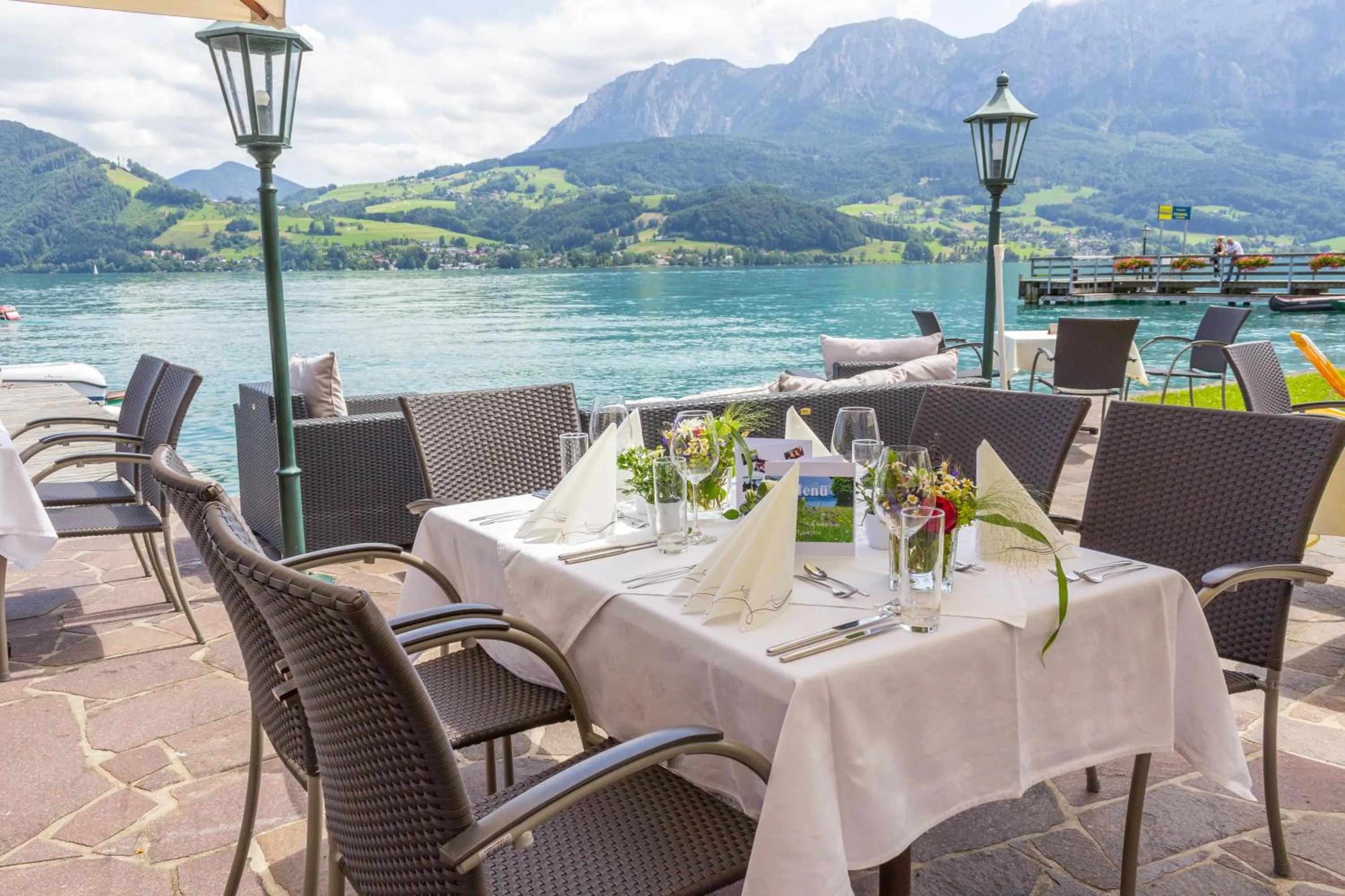 Restaurant/places to eat in Hotel Stadler am Attersee