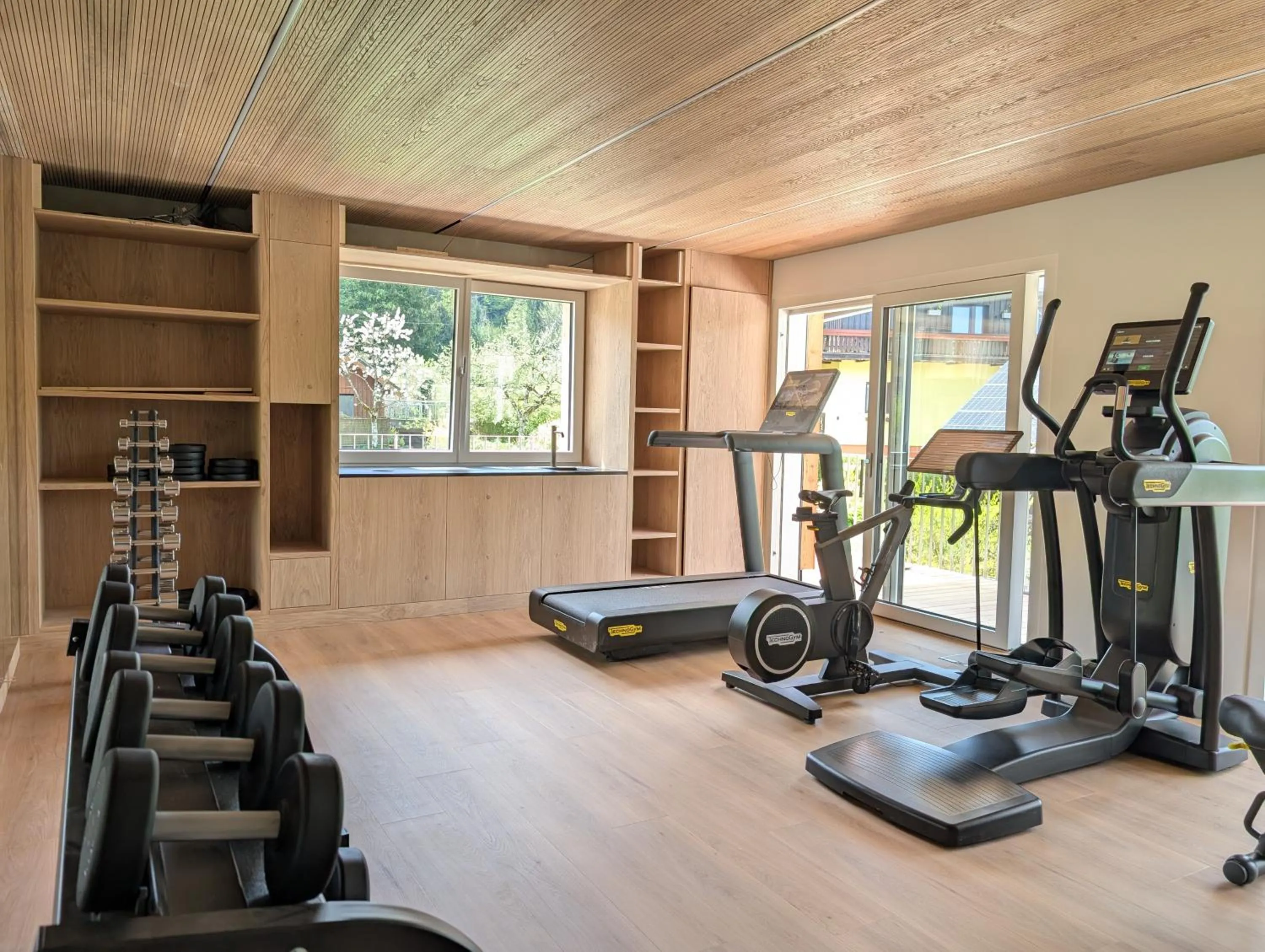 Fitness centre/facilities in Hotel Stadler am Attersee
