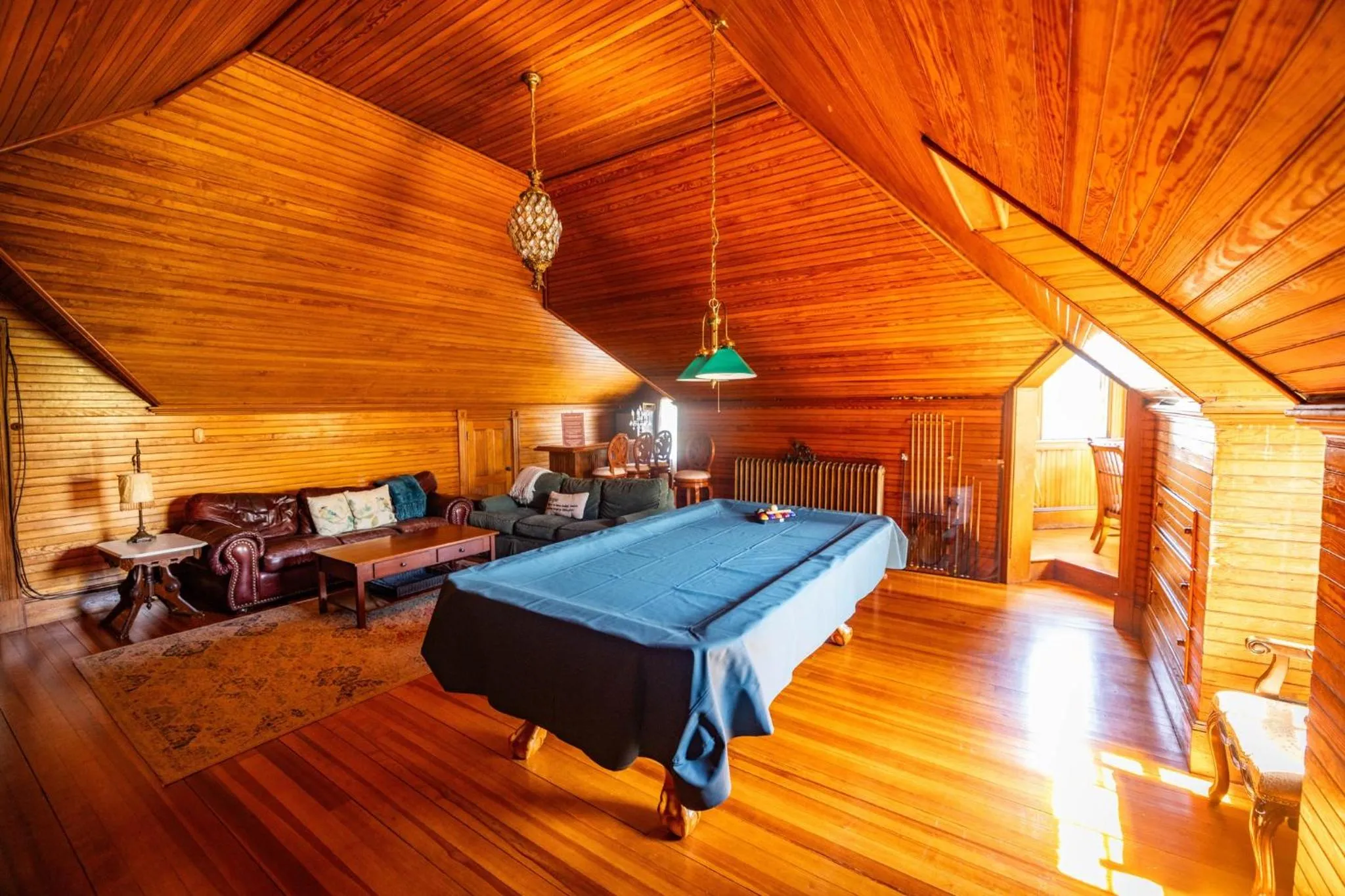 Bed in The Gregory House - A Maine Victorian Mansion