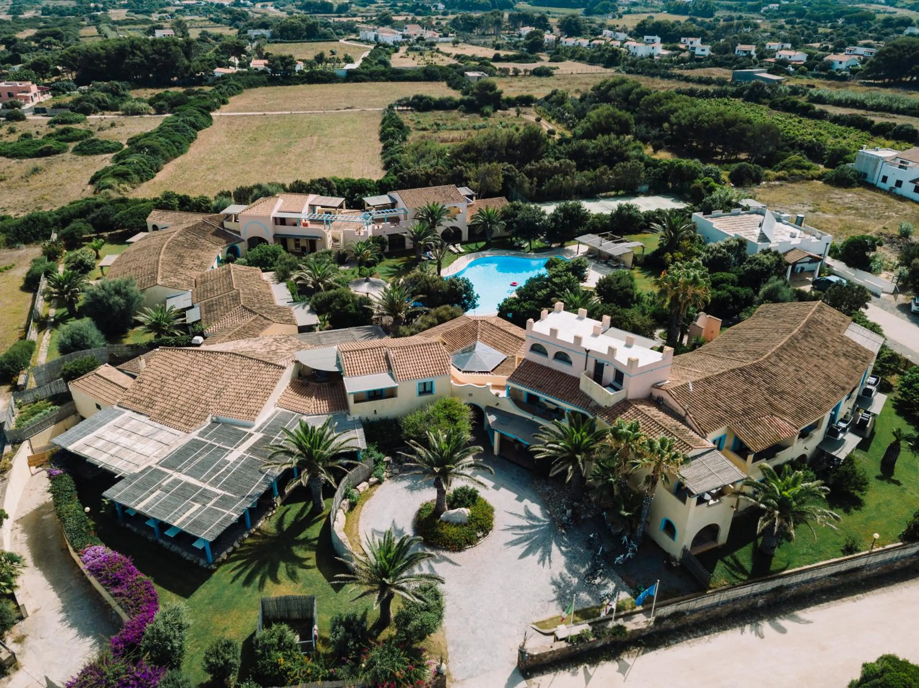 Bird's eye view in Hotel Luci Del Faro