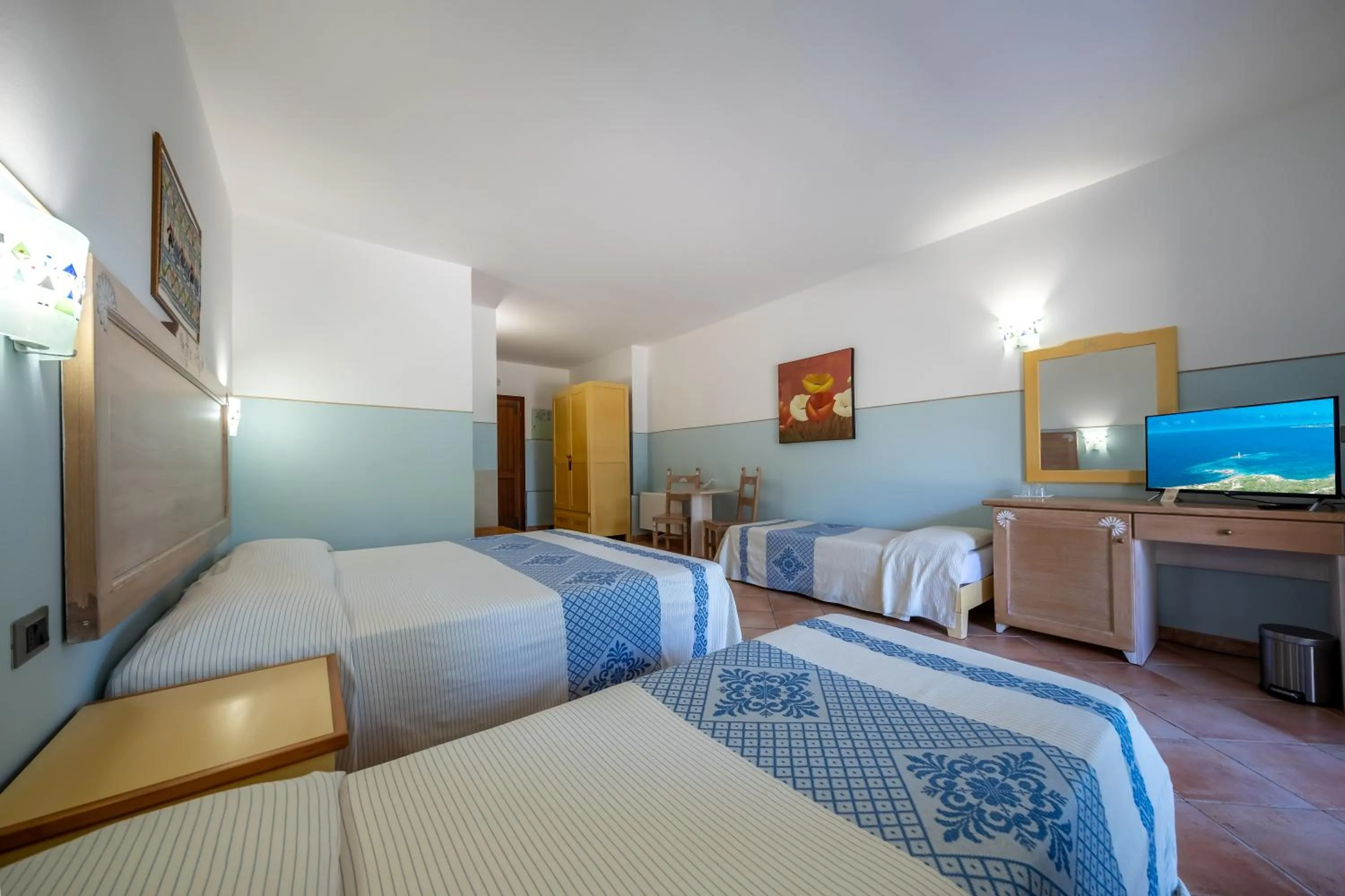 Bedroom, Bed in Hotel Luci Del Faro