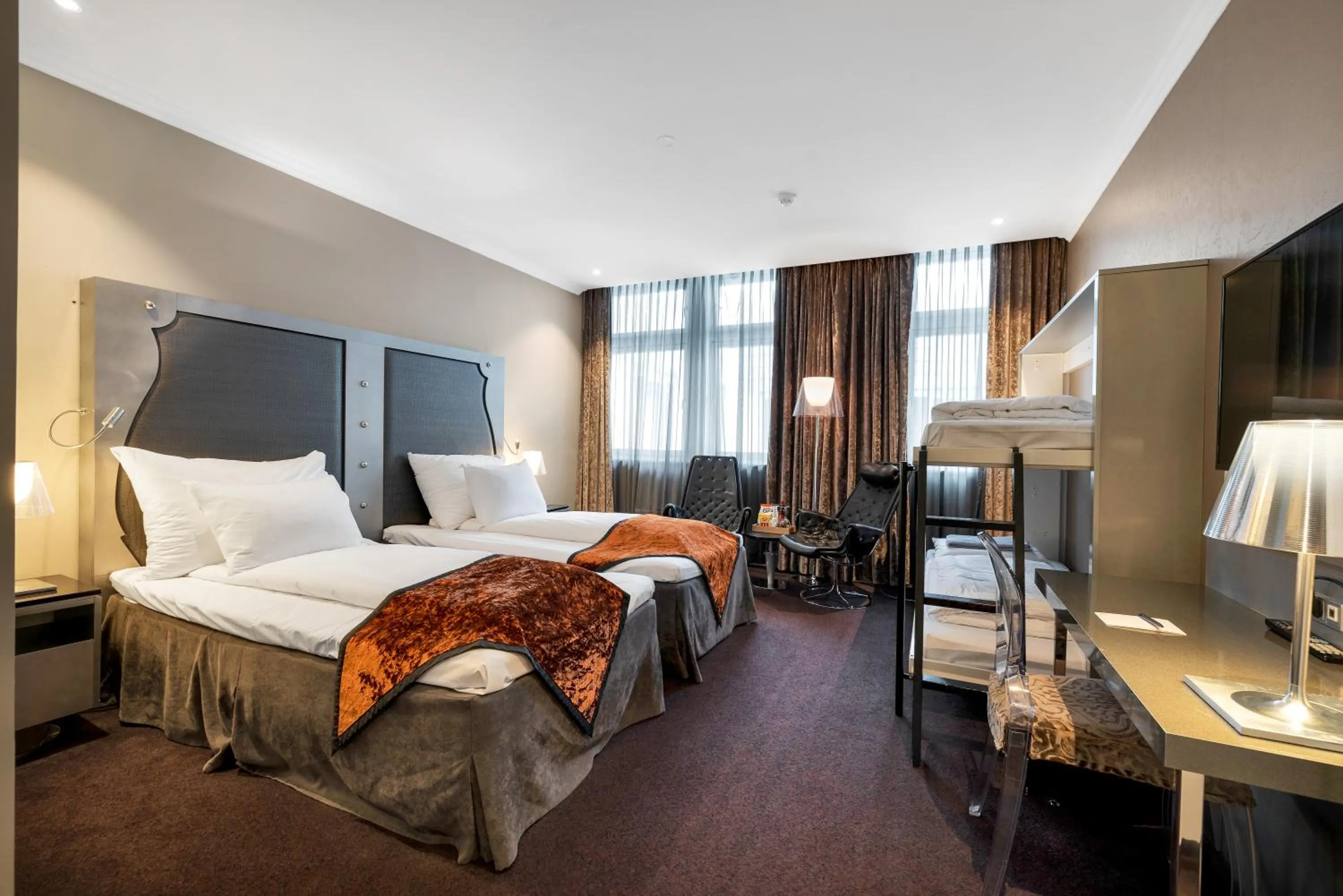 Bed in Clarion Hotel Ernst