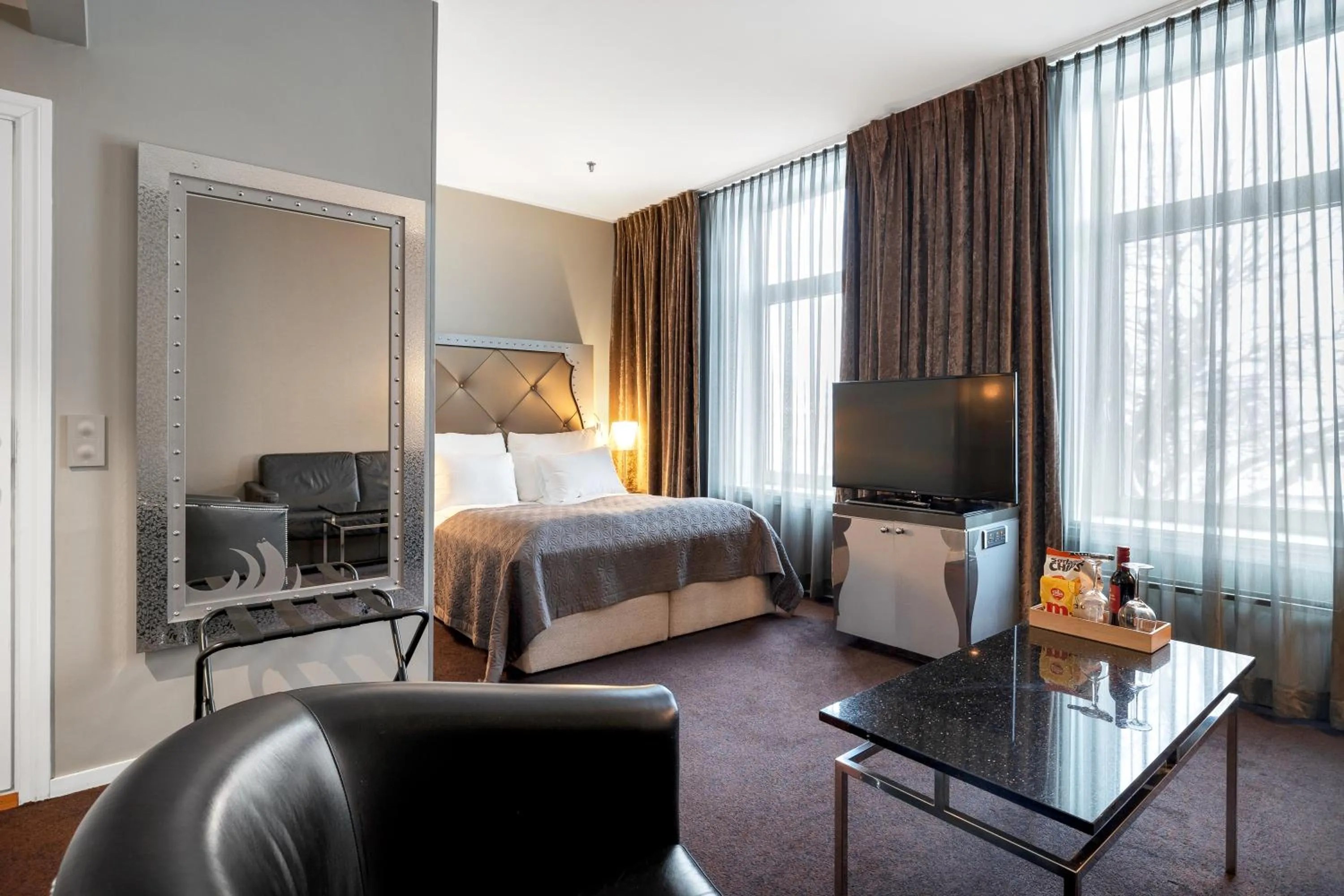 Bed in Clarion Hotel Ernst