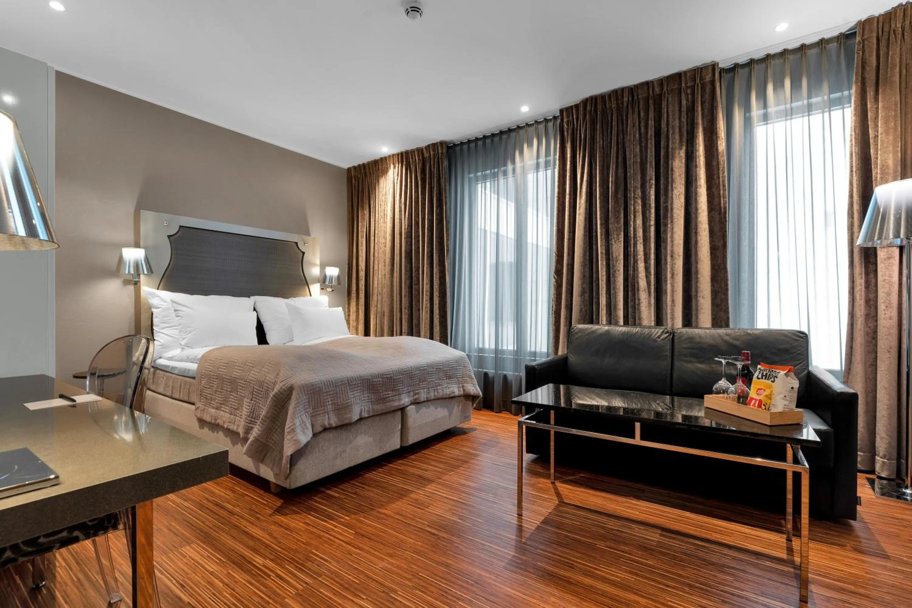 Bed in Clarion Hotel Ernst