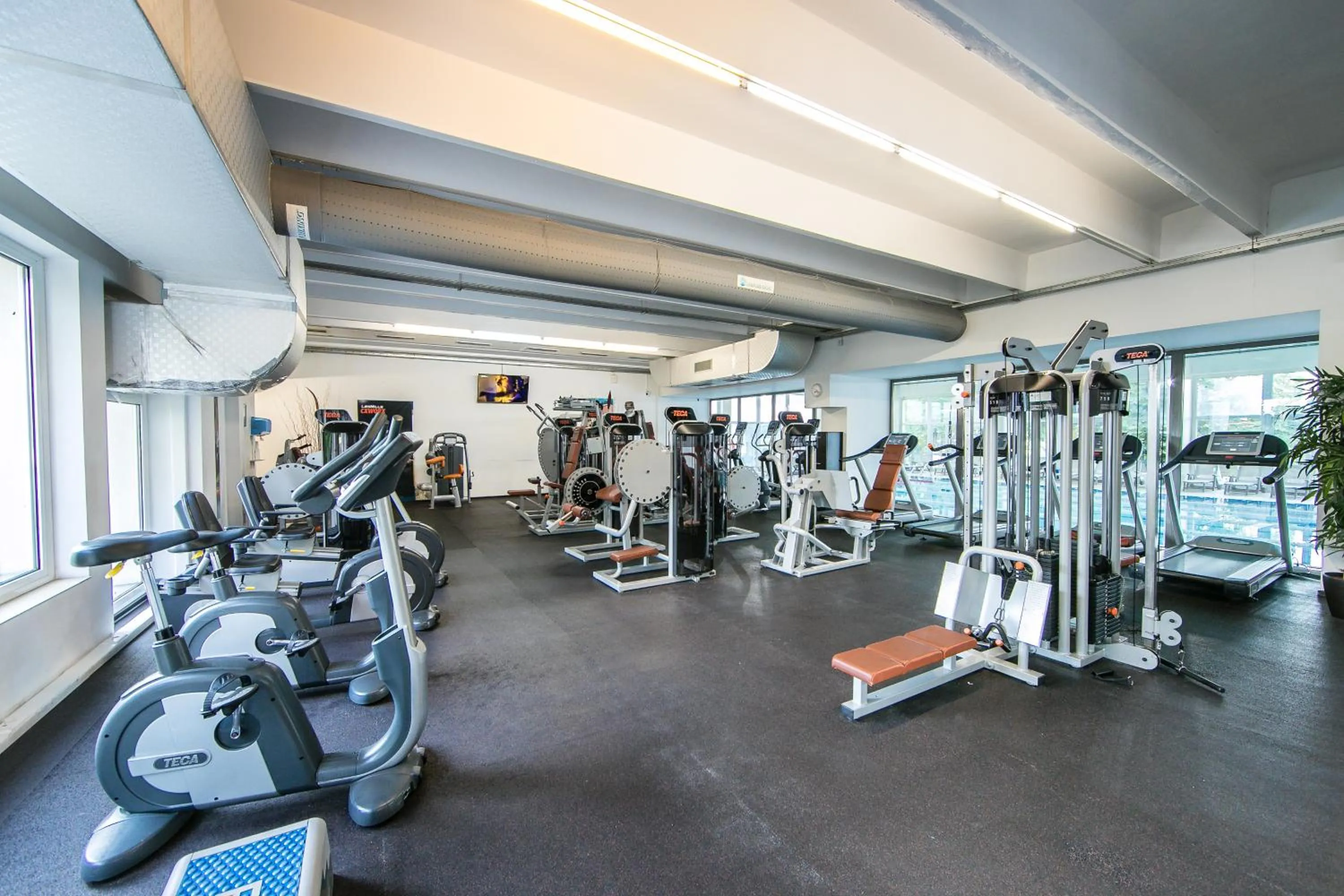 Fitness centre/facilities in Hotel Belvedere