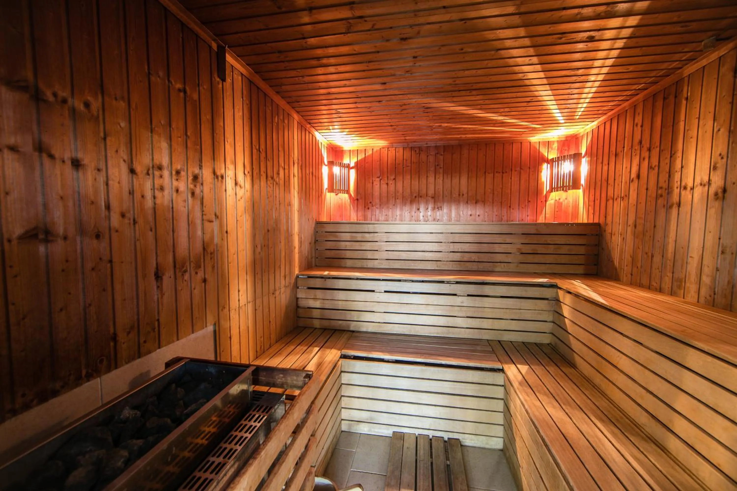 Sauna in Hotel Belvedere